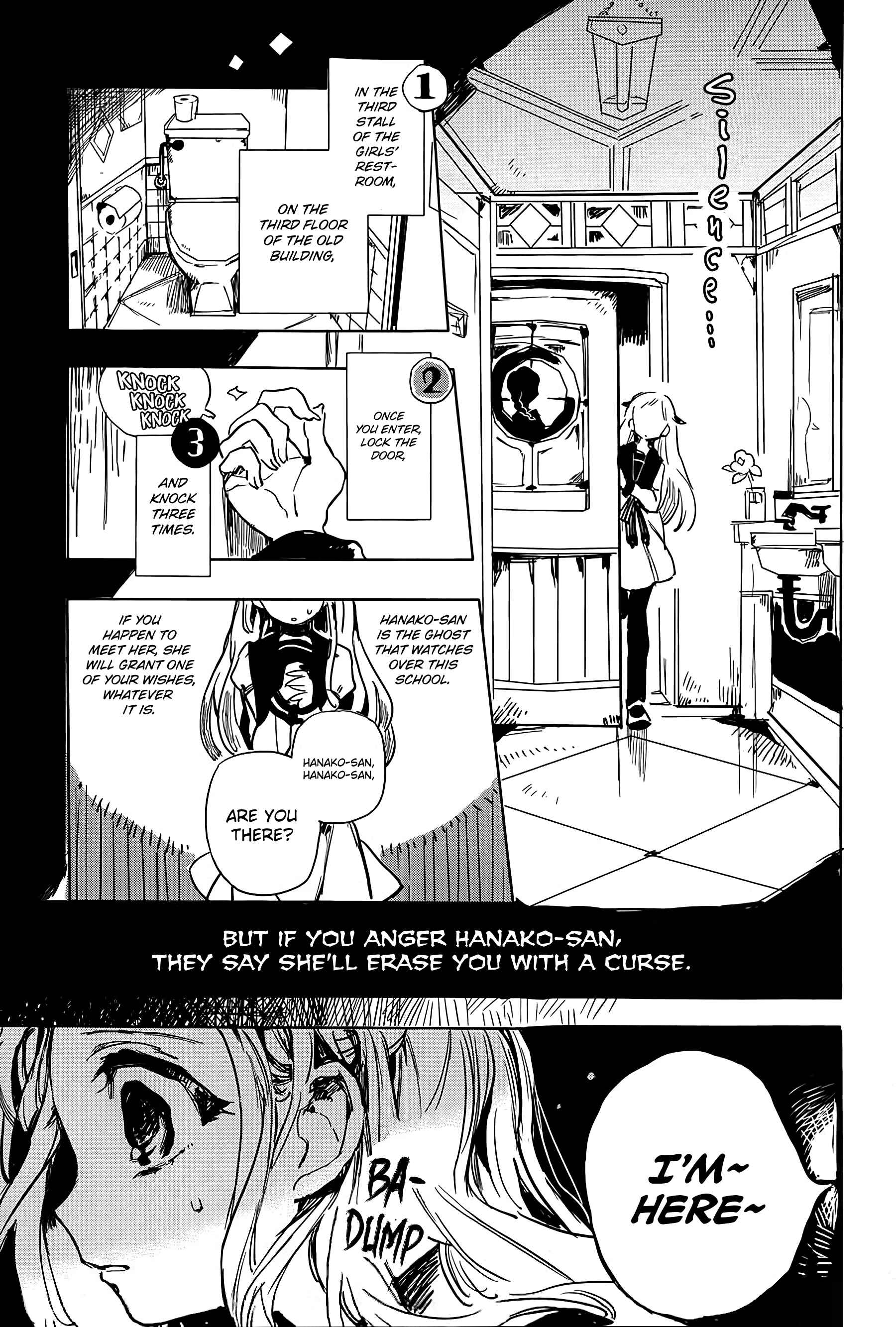 Page 5 Chapter 1 Jibaku Shounen: Hanako-kun