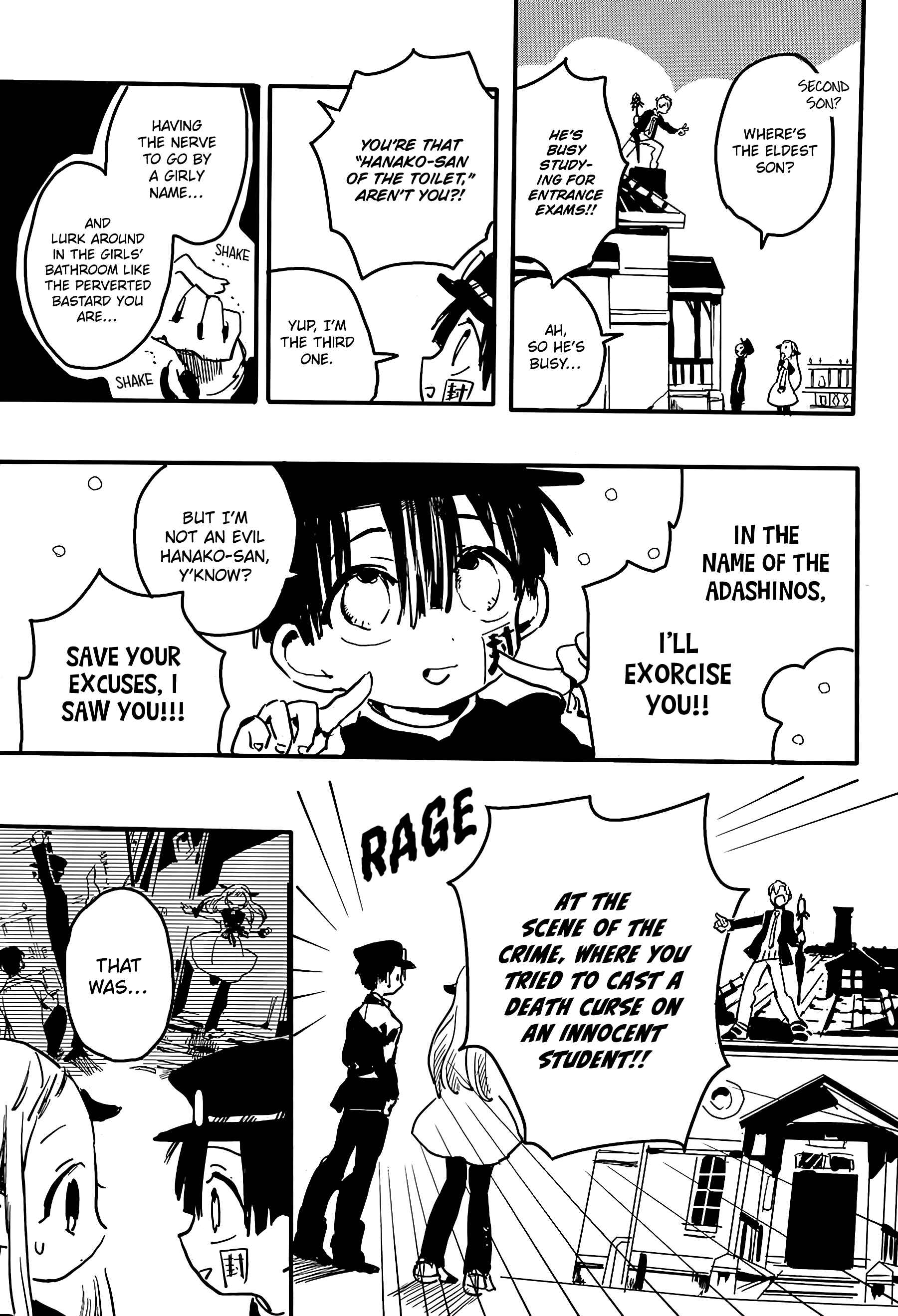 Page 10 Chapter 2 Jibaku Shounen: Hanako-kun