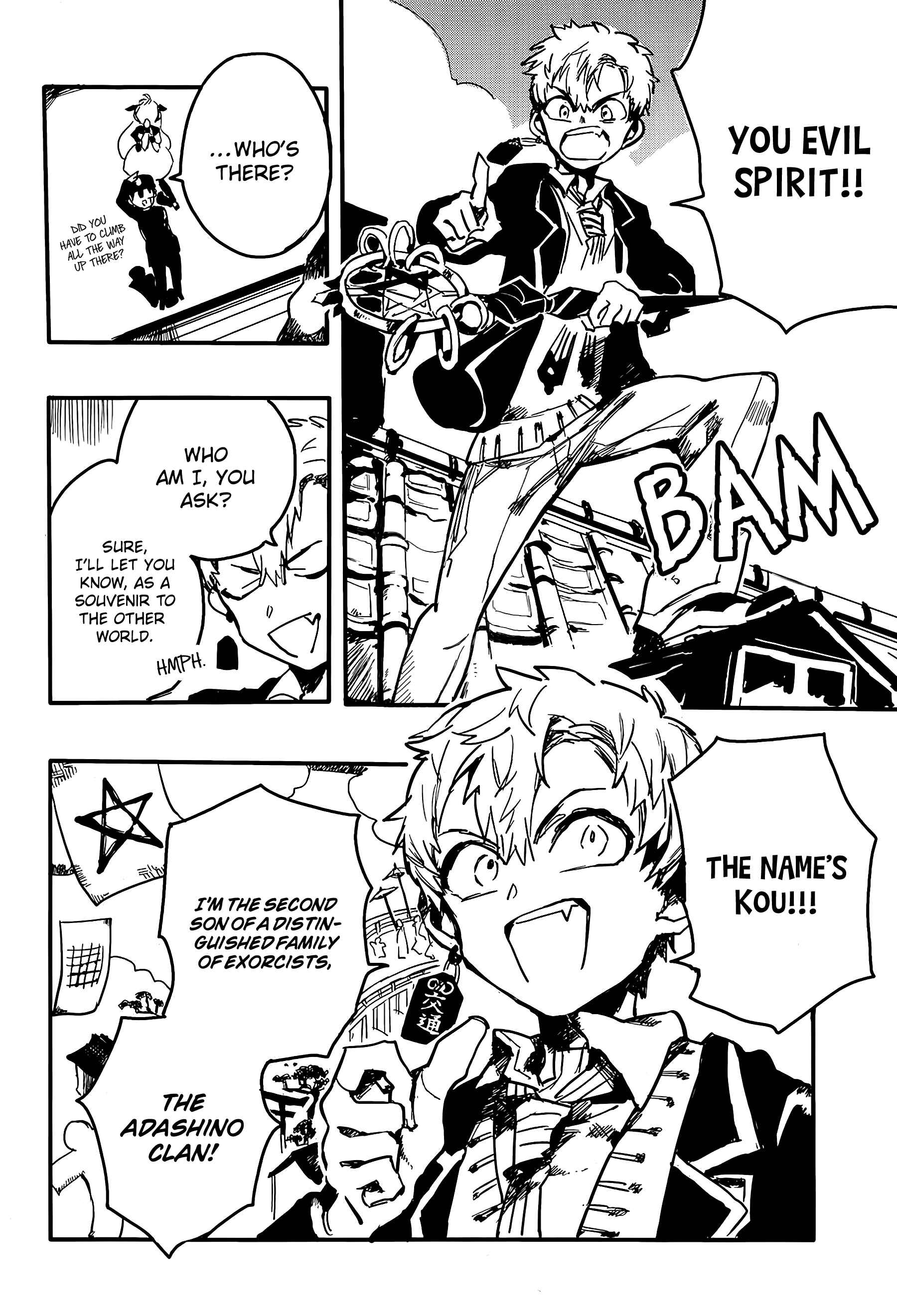 Page 9 Chapter 2 Jibaku Shounen: Hanako-kun
