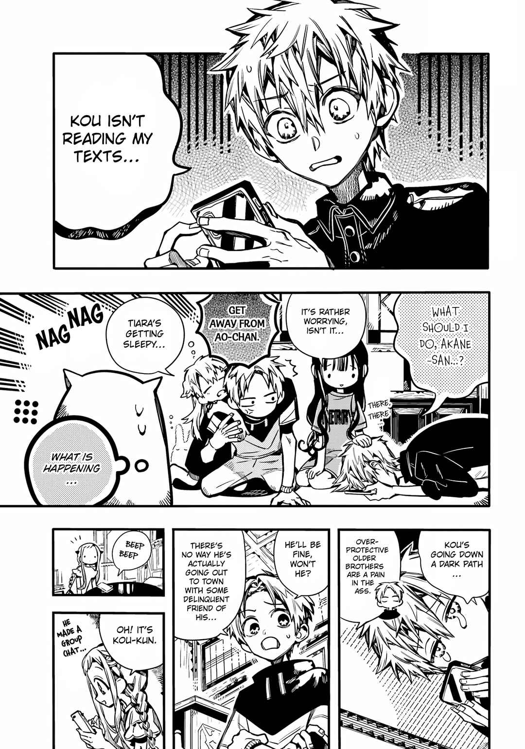 Page 12 Chapter 98 Jibaku Shounen: Hanako-kun