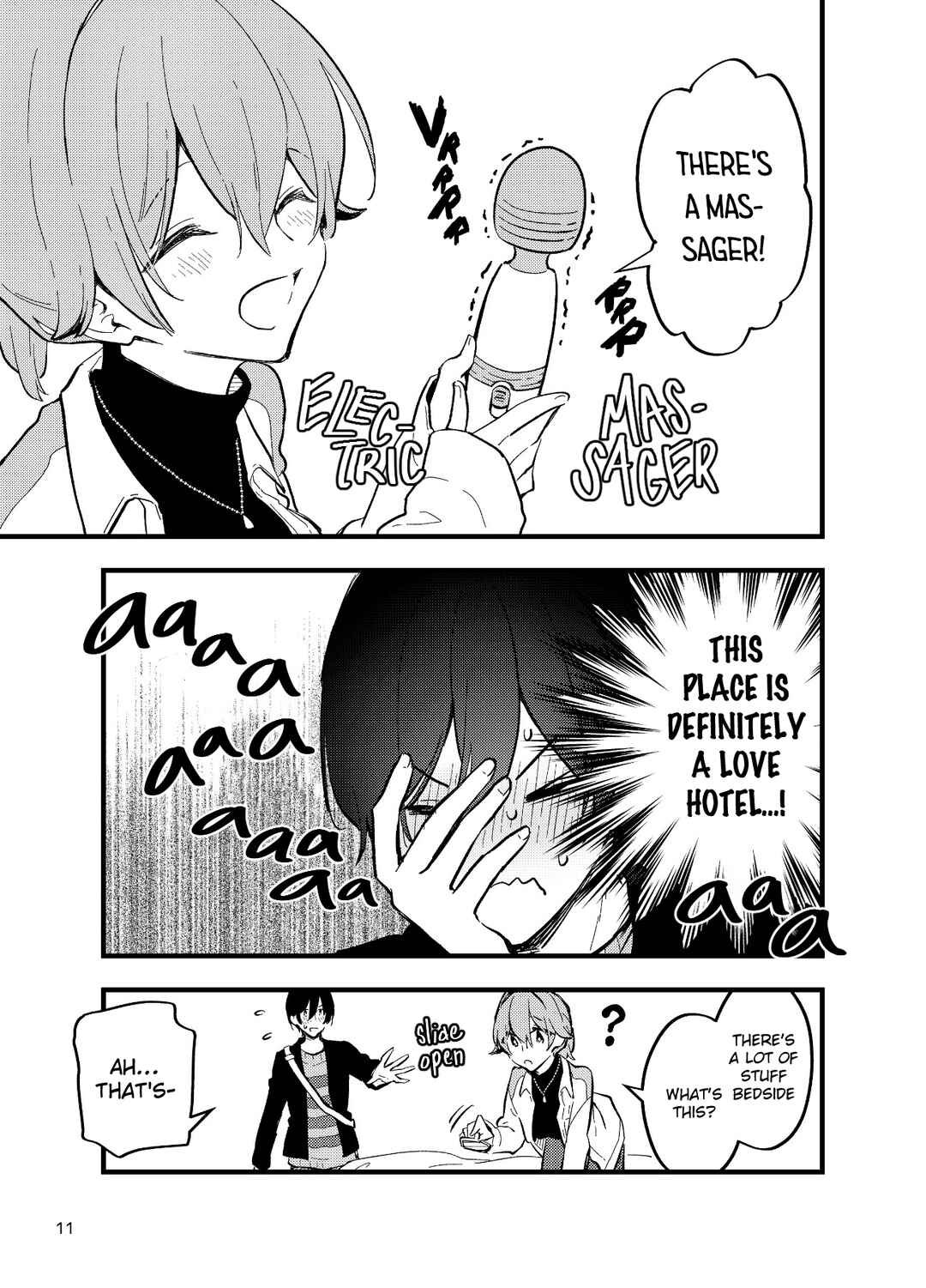 Page 11 Chapter Unknown_5efb Zenbu Kimi no Sei - Otoko ni mo Onna ni mo Naru Couple ga Onsen Ryokou no Tsumori de LoveHo ni Iku Hanashi (Doujinshi)