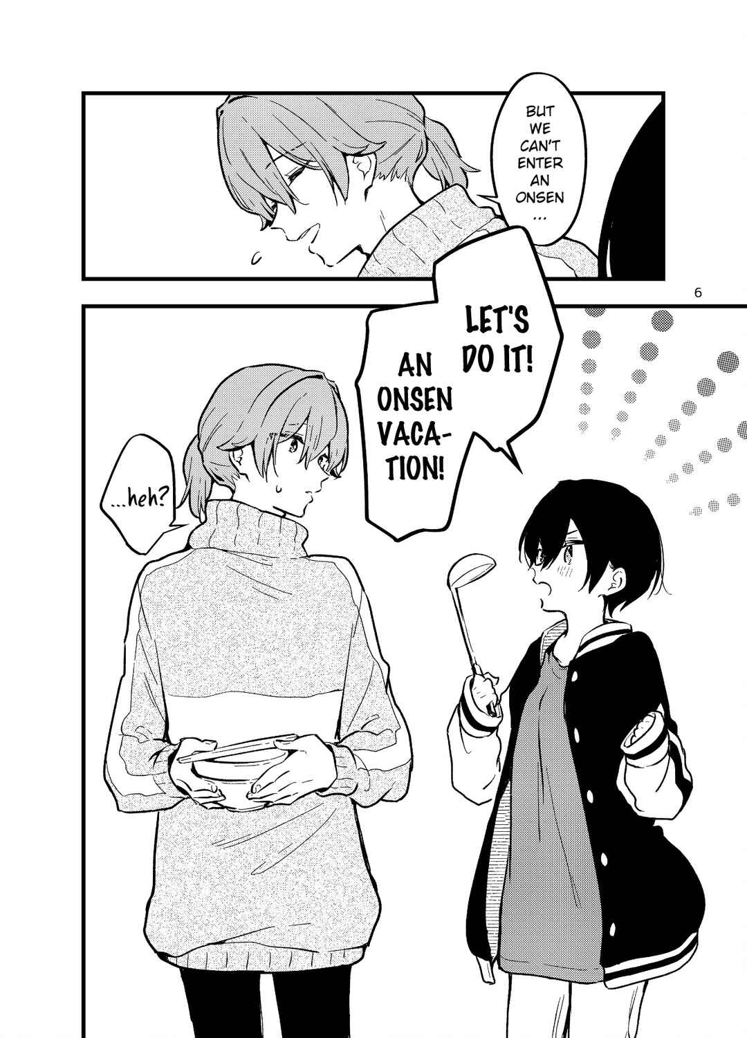 Page 6 Chapter Unknown_5efb Zenbu Kimi no Sei - Otoko ni mo Onna ni mo Naru Couple ga Onsen Ryokou no Tsumori de LoveHo ni Iku Hanashi (Doujinshi)