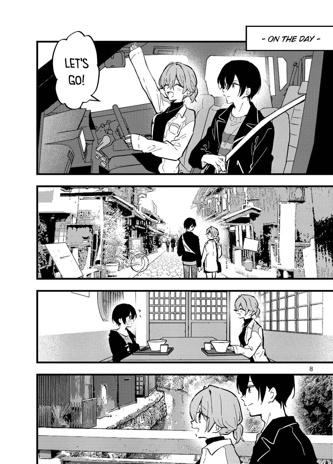 Page 8 Chapter Unknown_5efb Zenbu Kimi no Sei - Otoko ni mo Onna ni mo Naru Couple ga Onsen Ryokou no Tsumori de LoveHo ni Iku Hanashi (Doujinshi)
