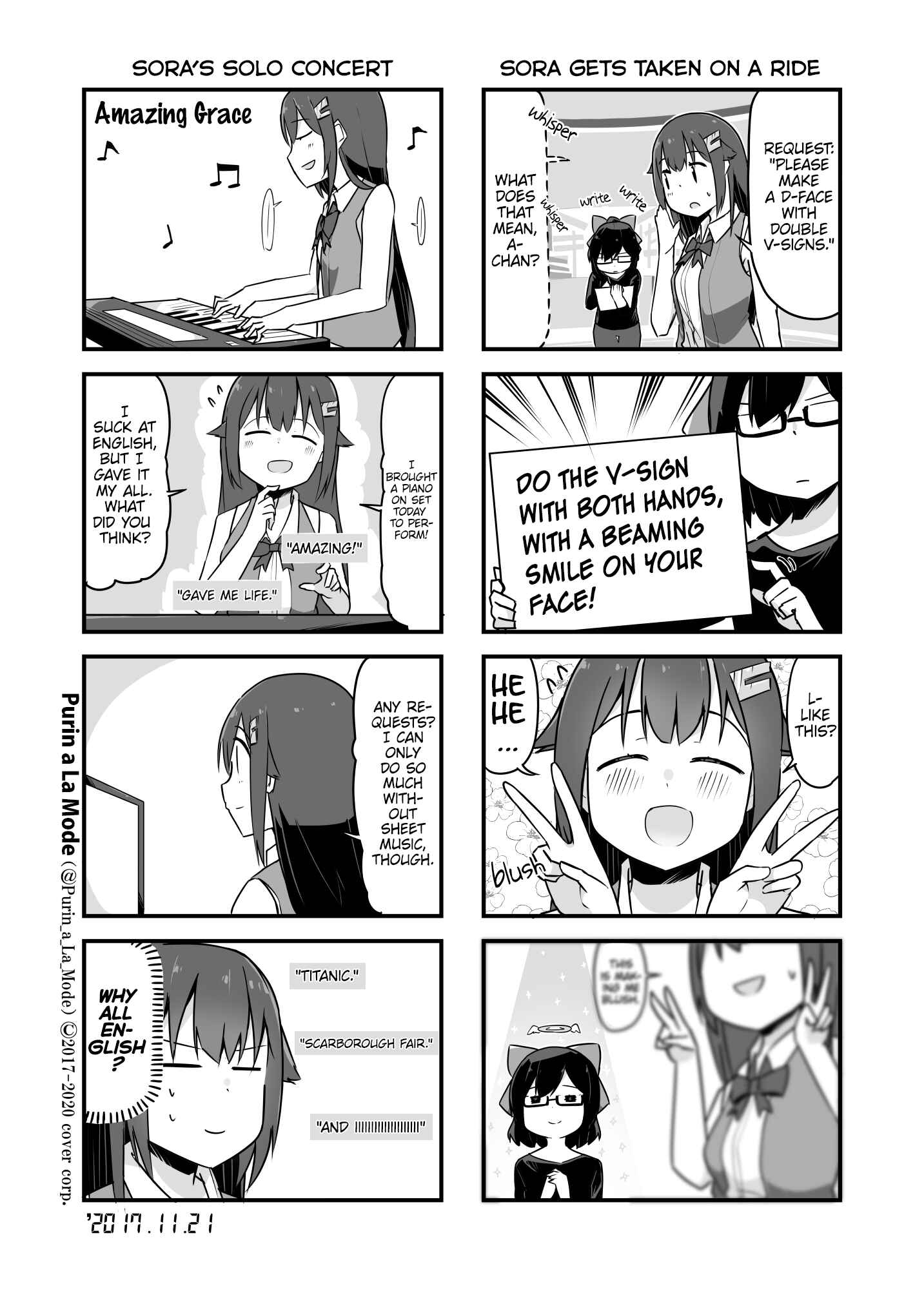 Page 1 Chapter 8 Hololive - Tokino Sora Record