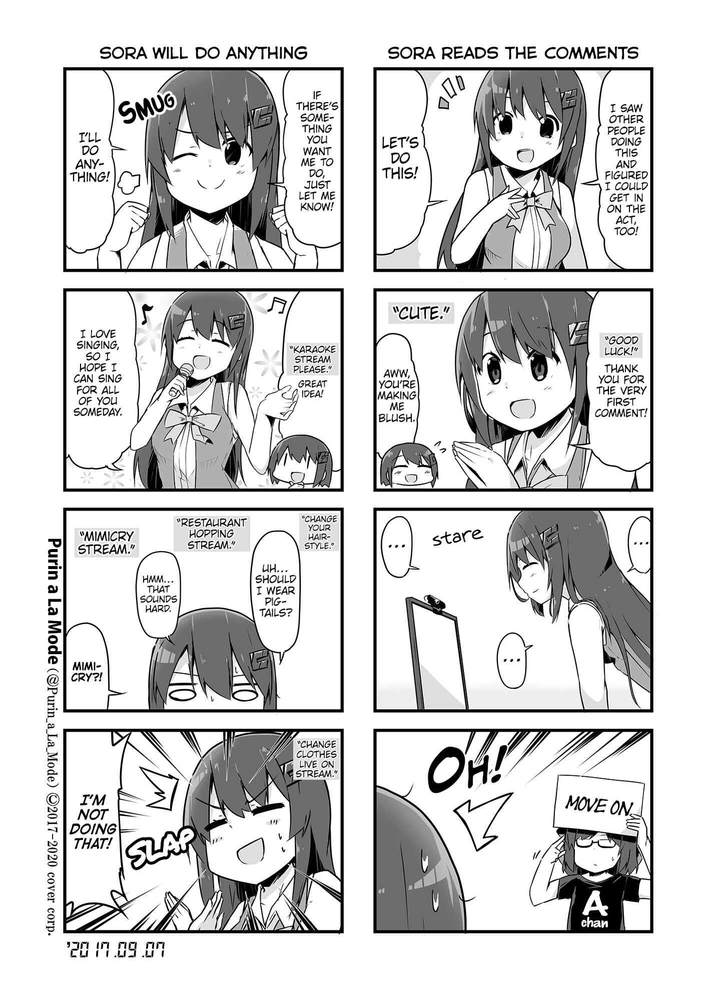 Page 2 Chapter 1 Hololive - Tokino Sora Record