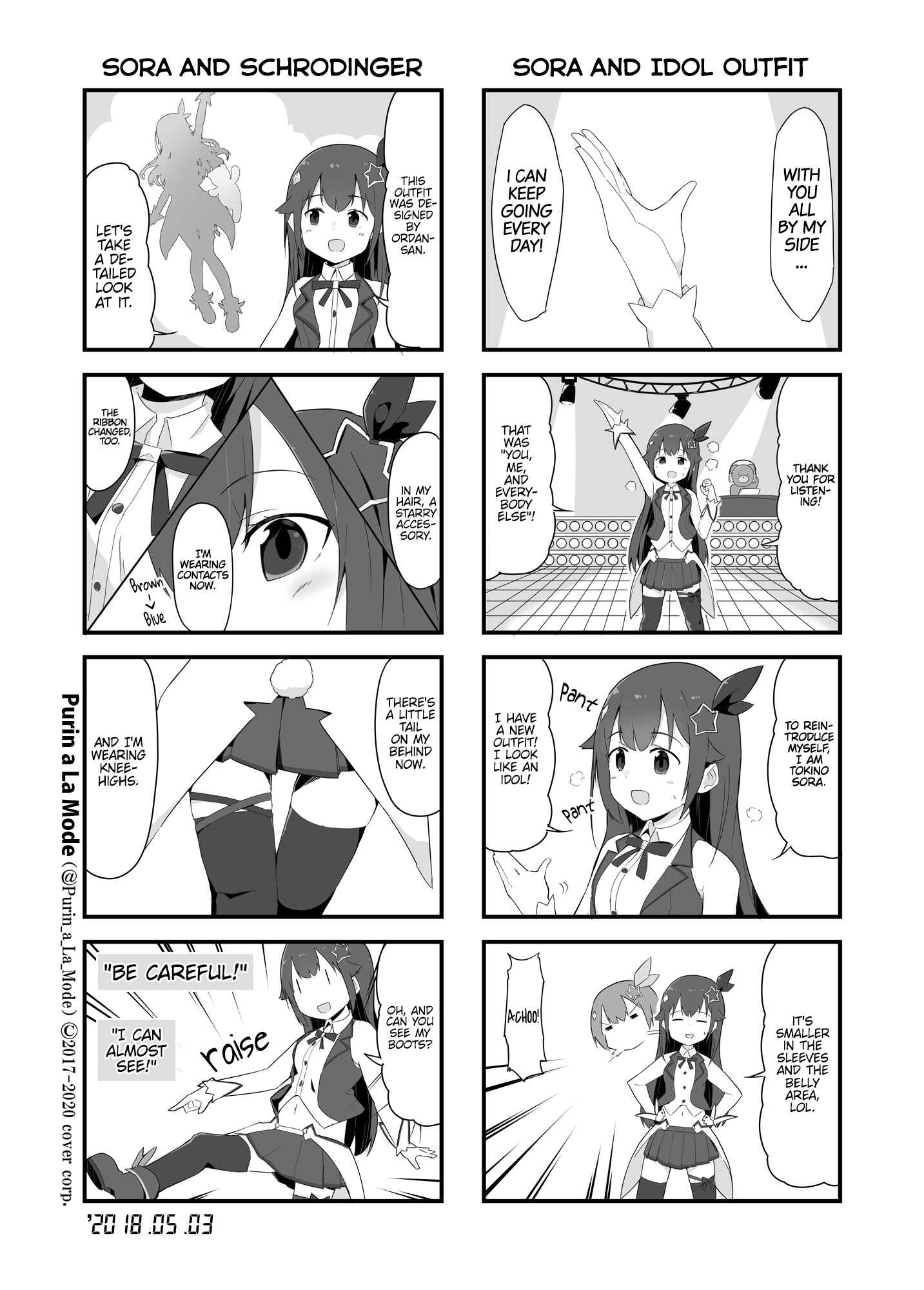 Page 2 Chapter 22 Hololive - Tokino Sora Record