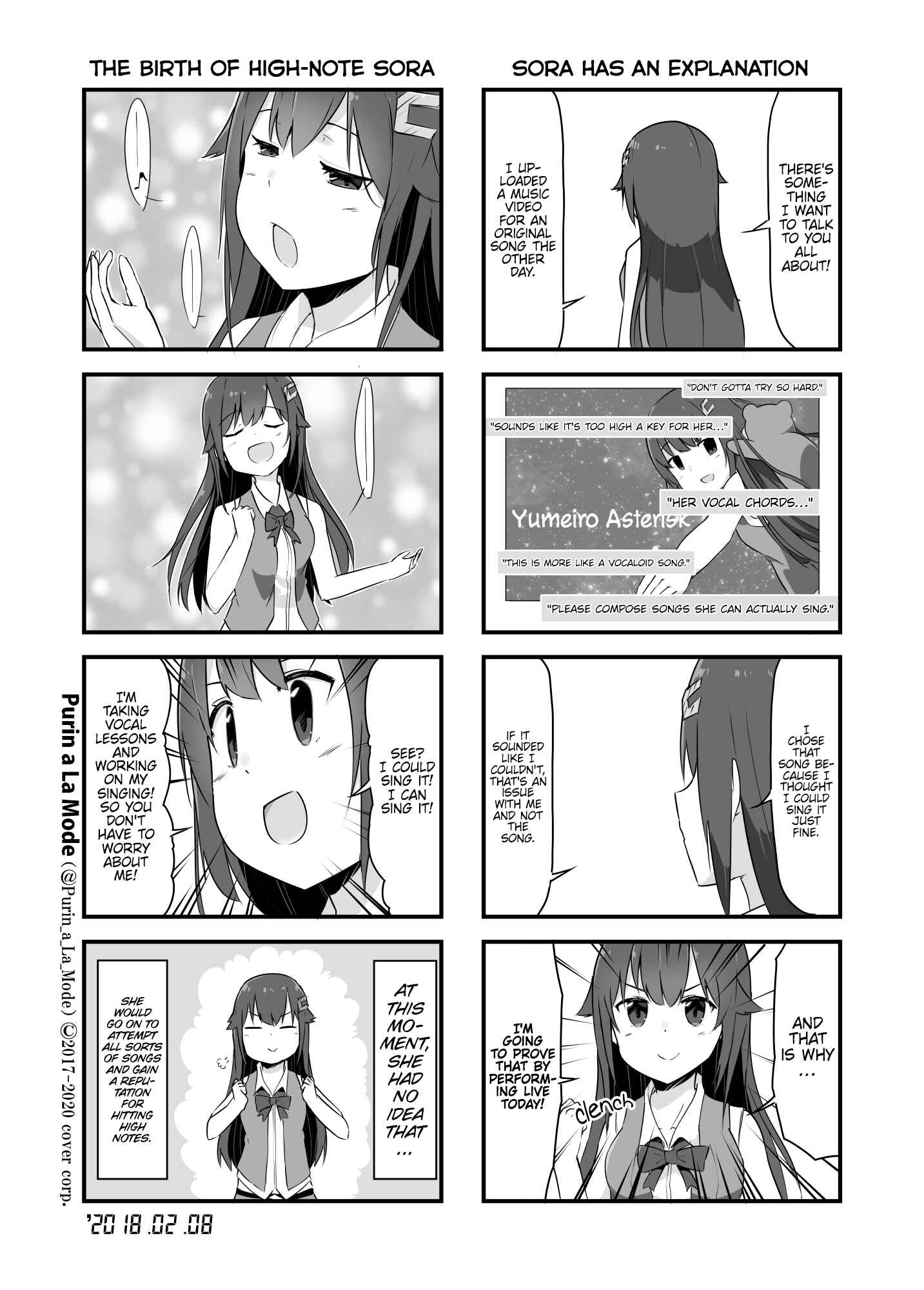 Page 2 Chapter 15 Hololive - Tokino Sora Record