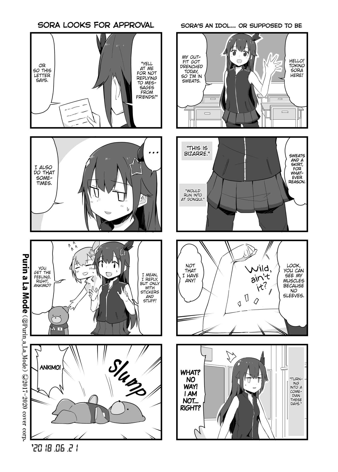 Page 2 Chapter 25 Hololive - Tokino Sora Record