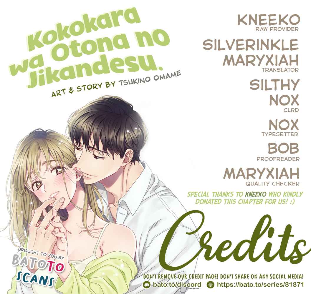 Page 1 Chapter 6 Koko Kara wa Otona no Jikan desu