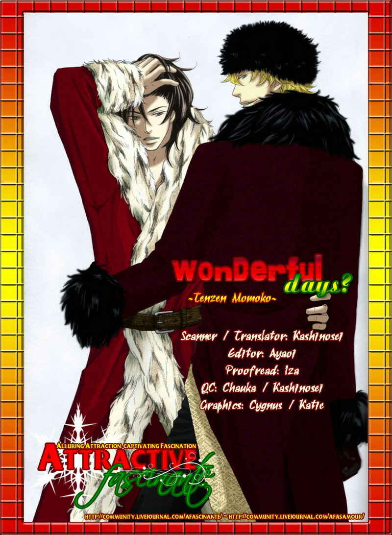 Page 6 Chapter 2 wonderful days?