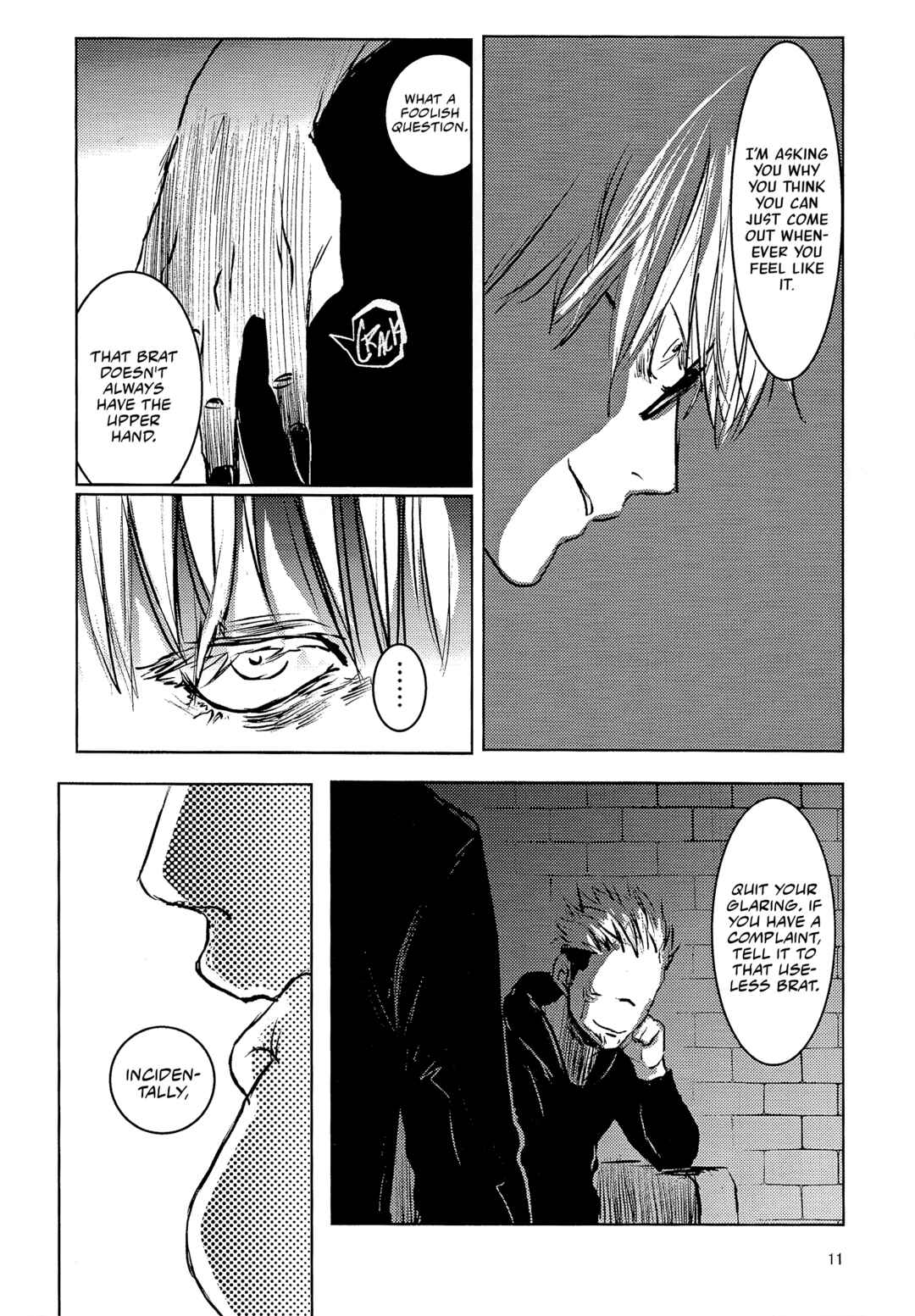 Page 11 Chapter Unknown_2467 Jujutsu Kaisen -  Raku wazawai (Doujinshi)