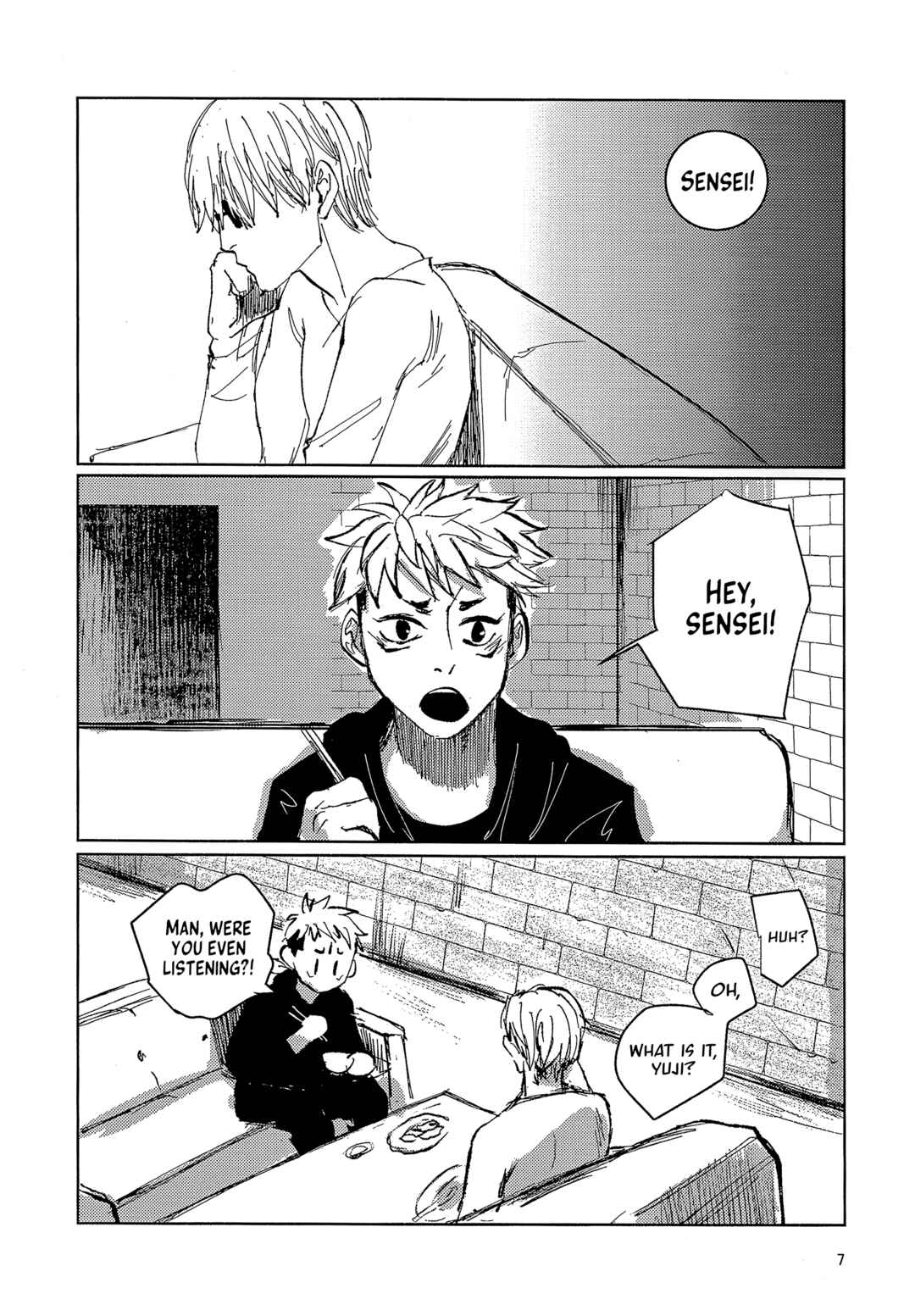 Page 7 Chapter Unknown_2467 Jujutsu Kaisen -  Raku wazawai (Doujinshi)