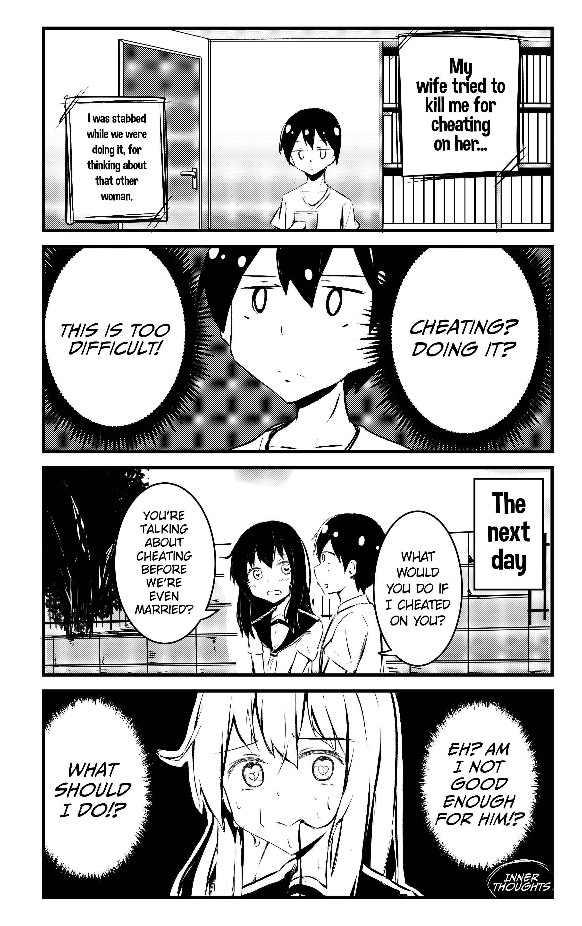 Page 1 Chapter 57 A Story About Wanting to Commit Suicide, but Its Scary so I Find a Yandere Girl to Kill Me, but It Doesnt Work
