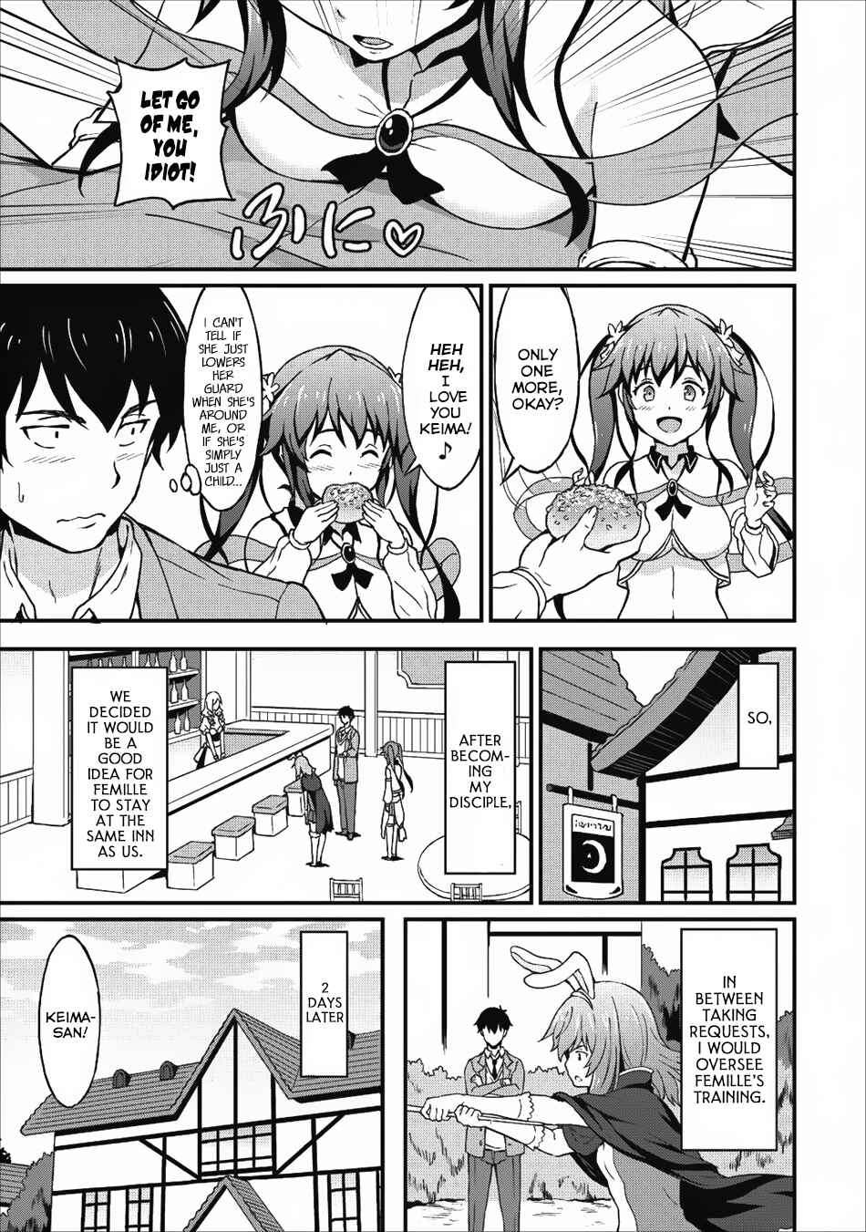 Page 10 Chapter 6 Taberu Dake de Level-Up! Damegami to Issho ni Isekai Musou