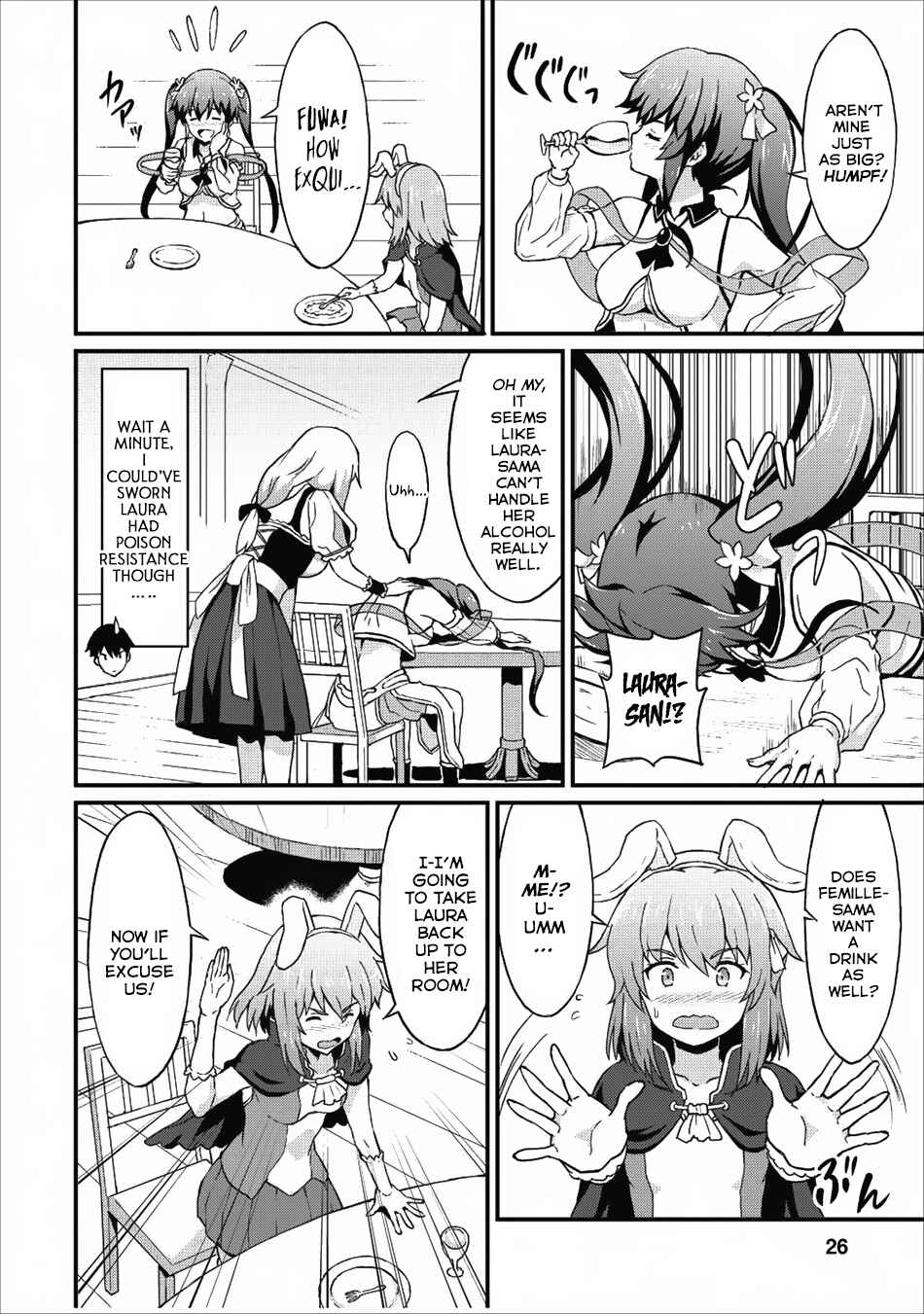 Page 27 Chapter 6 Taberu Dake de Level-Up! Damegami to Issho ni Isekai Musou