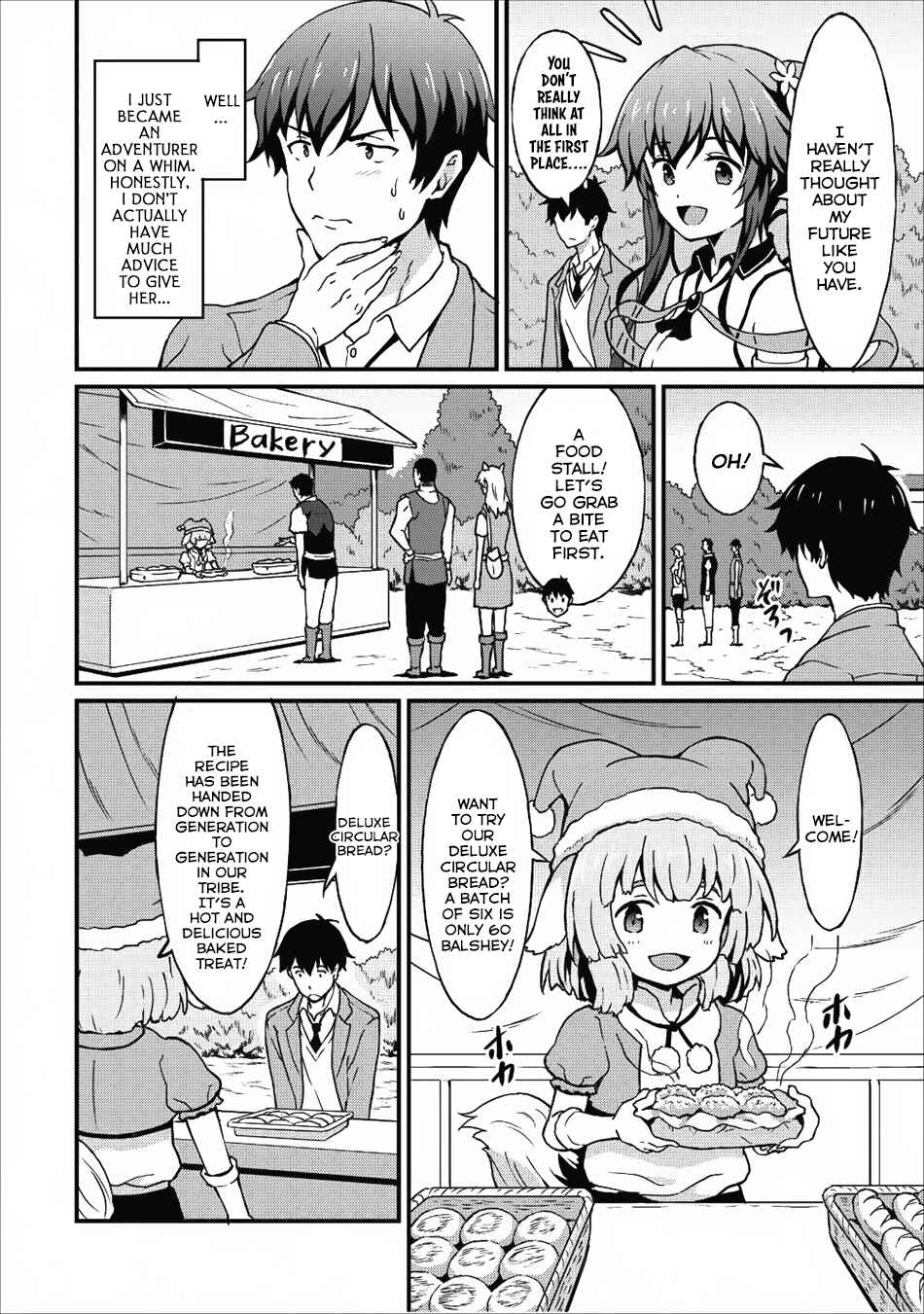 Page 7 Chapter 6 Taberu Dake de Level-Up! Damegami to Issho ni Isekai Musou