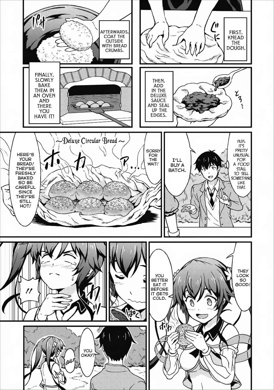 Page 8 Chapter 6 Taberu Dake de Level-Up! Damegami to Issho ni Isekai Musou