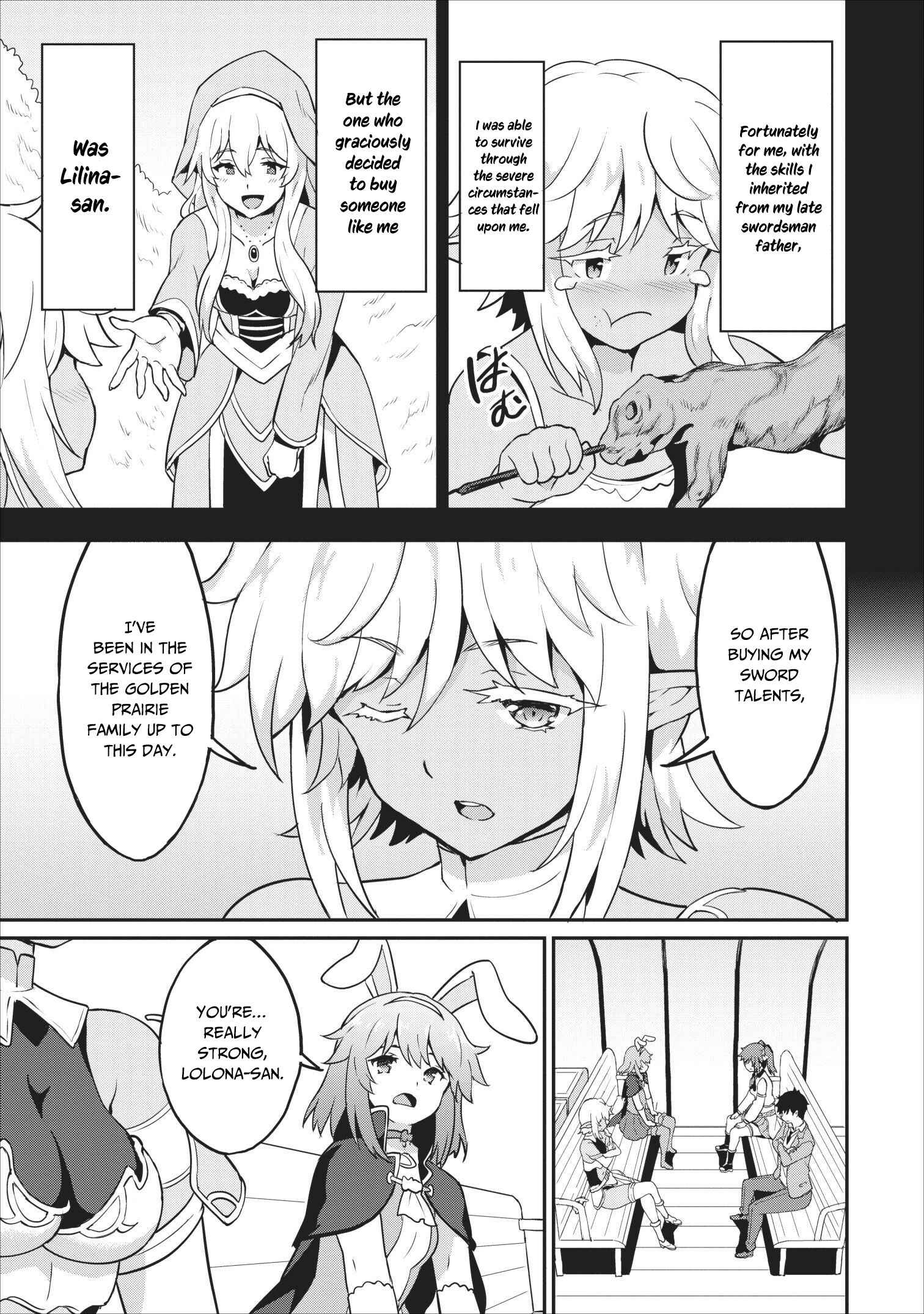 Page 22 Chapter 13 Taberu Dake de Level-Up! Damegami to Issho ni Isekai Musou