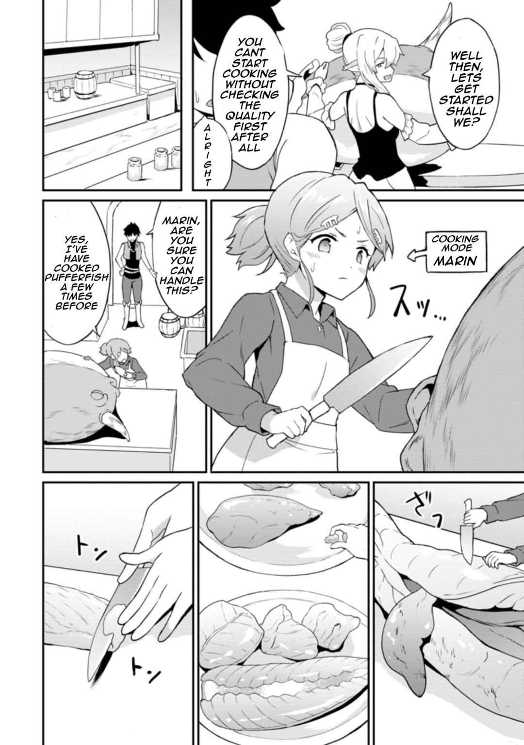 Page 10 Chapter 22.1 Taberu Dake de Level-Up! Damegami to Issho ni Isekai Musou