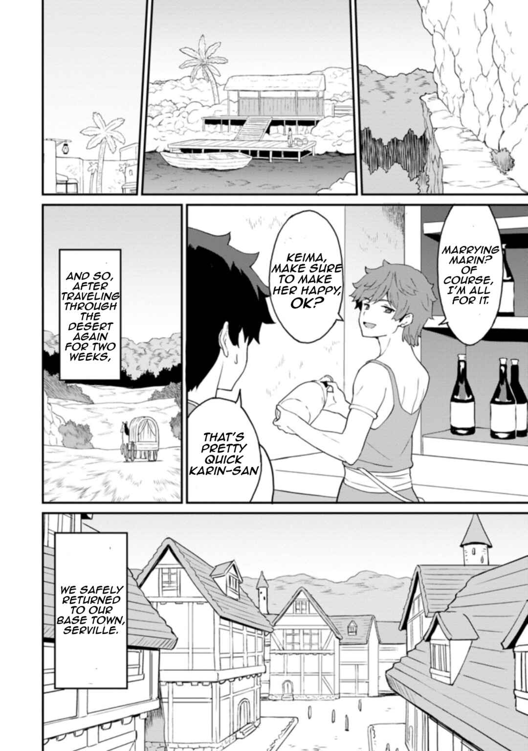 Page 6 Chapter 22.1 Taberu Dake de Level-Up! Damegami to Issho ni Isekai Musou