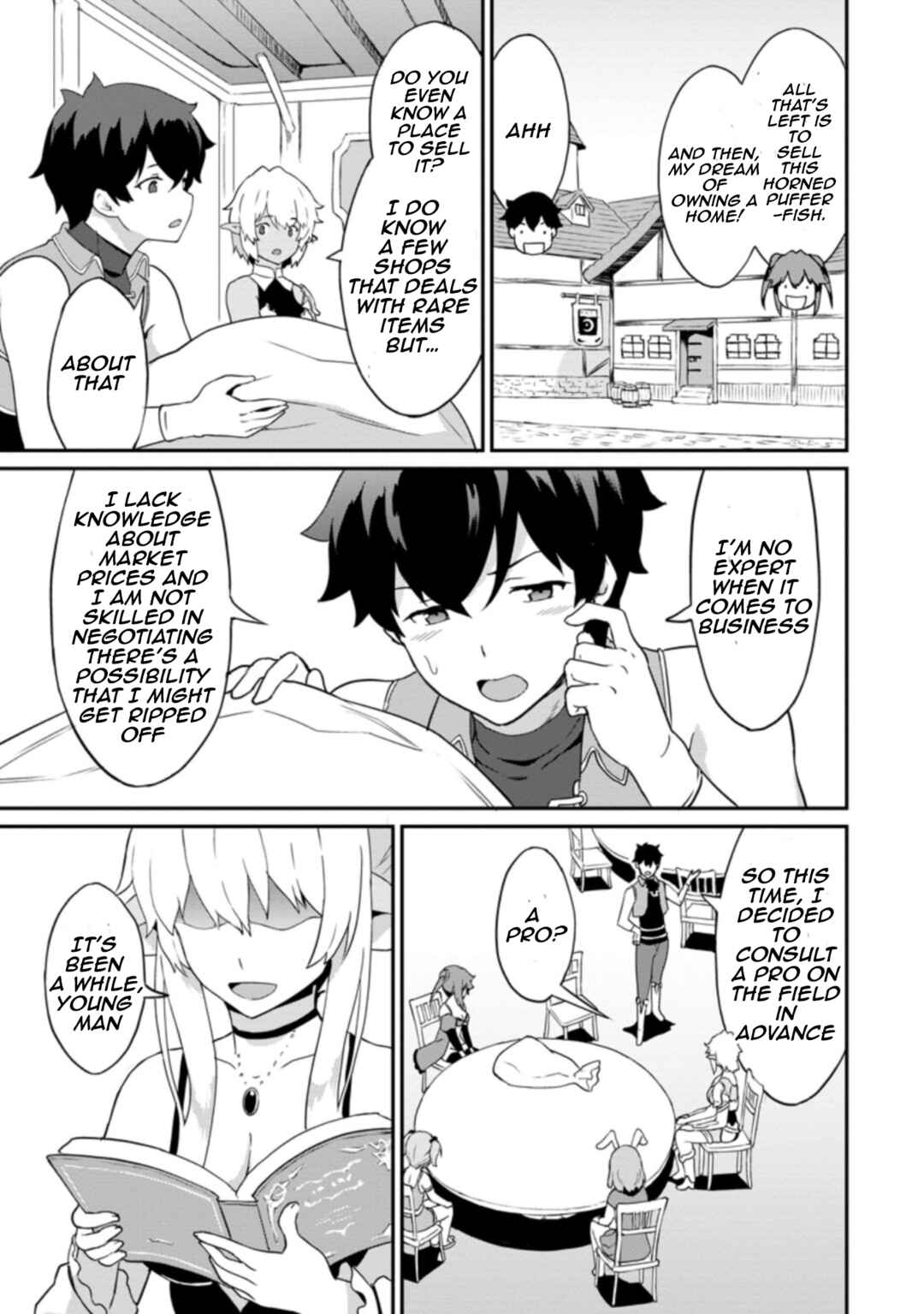 Page 7 Chapter 22.1 Taberu Dake de Level-Up! Damegami to Issho ni Isekai Musou