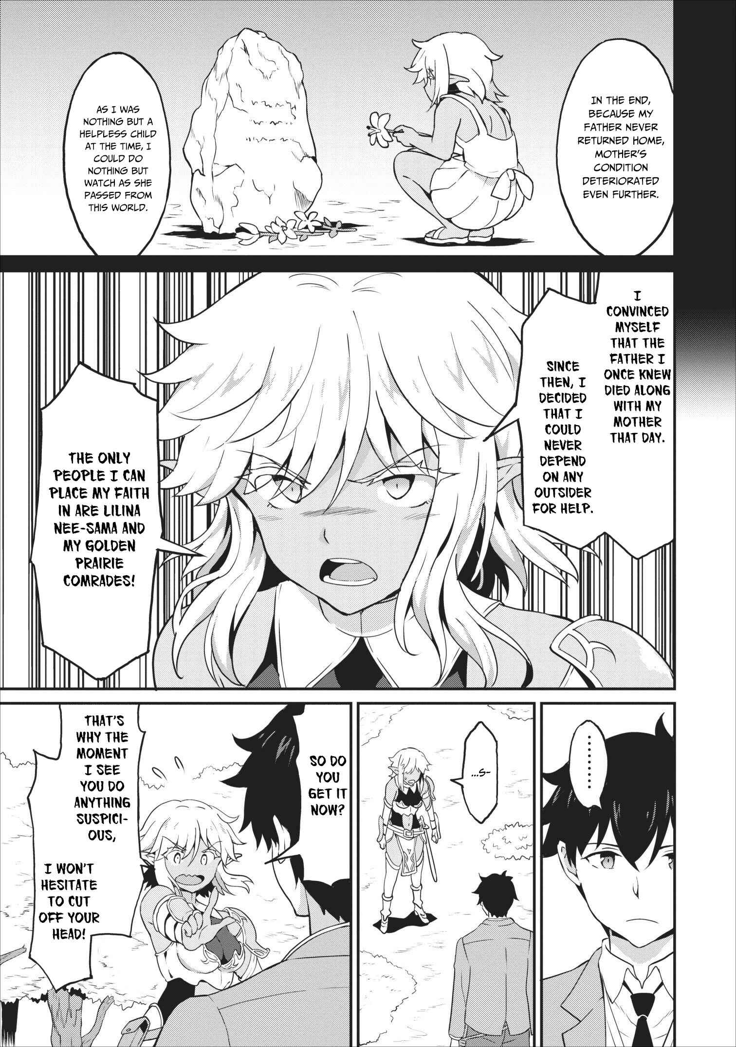 Page 12 Chapter 14 Taberu Dake de Level-Up! Damegami to Issho ni Isekai Musou