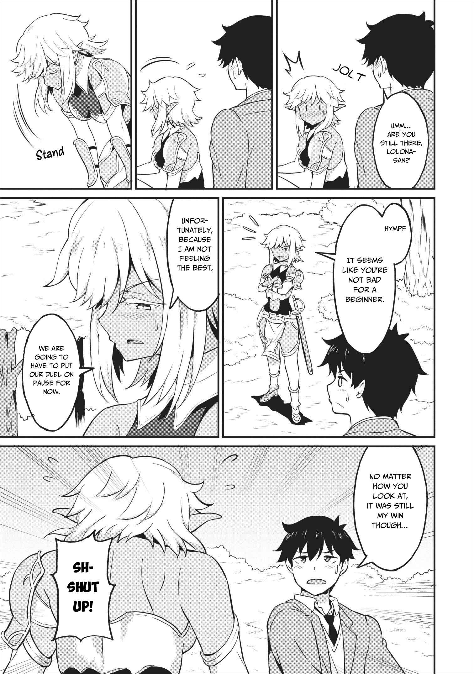 Page 8 Chapter 14 Taberu Dake de Level-Up! Damegami to Issho ni Isekai Musou