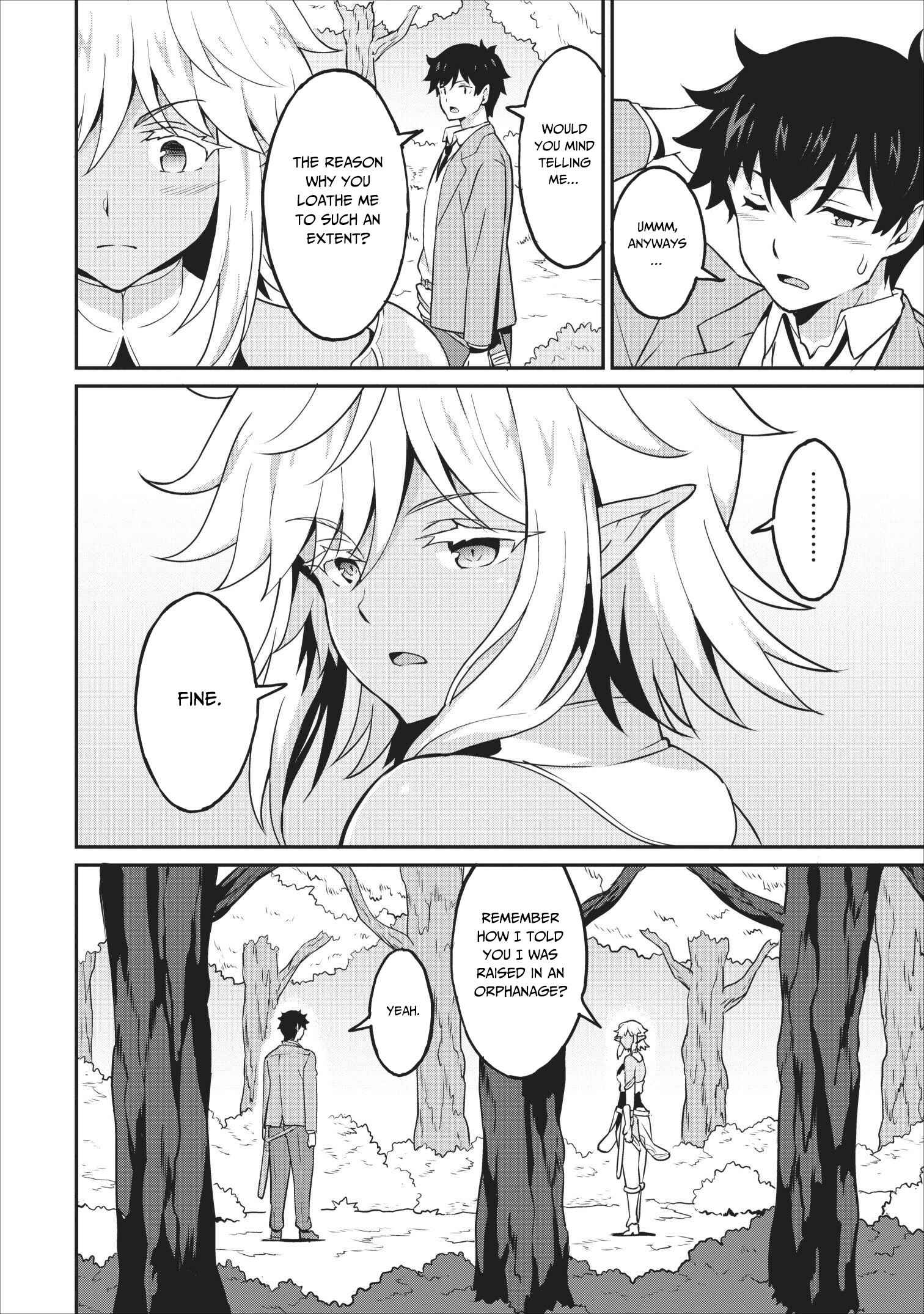 Page 9 Chapter 14 Taberu Dake de Level-Up! Damegami to Issho ni Isekai Musou