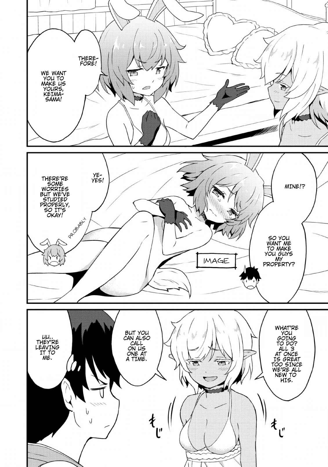 Page 22 Chapter 18 Taberu Dake de Level-Up! Damegami to Issho ni Isekai Musou