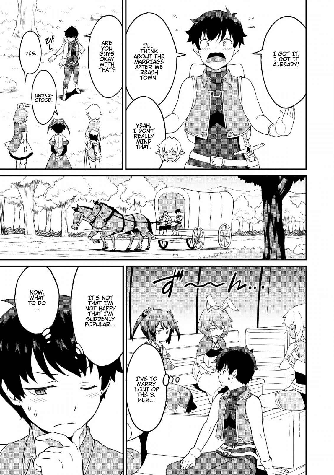 Page 7 Chapter 18 Taberu Dake de Level-Up! Damegami to Issho ni Isekai Musou