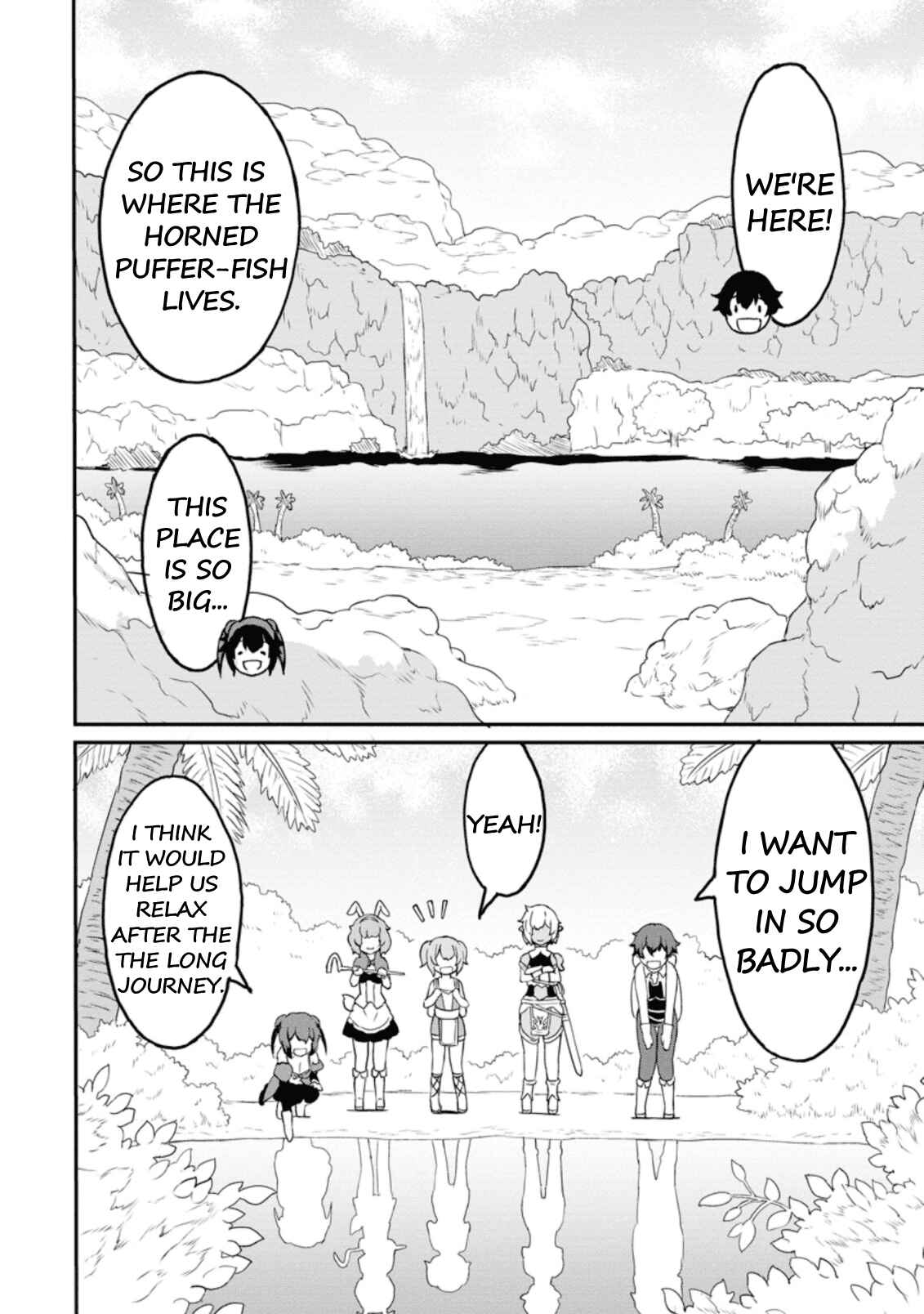 Page 2 Chapter 20.3 Taberu Dake de Level-Up! Damegami to Issho ni Isekai Musou
