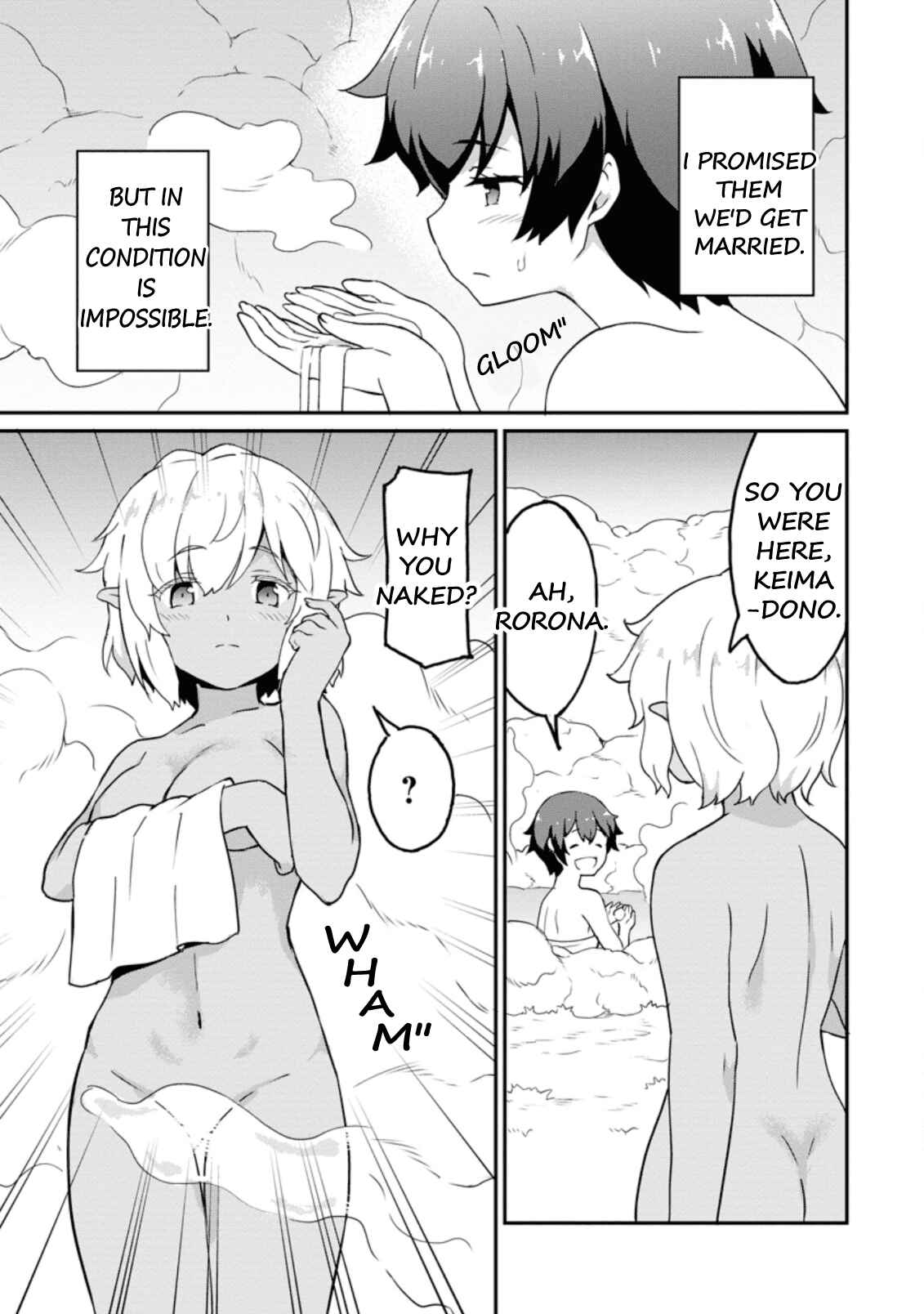 Page 9 Chapter 20.3 Taberu Dake de Level-Up! Damegami to Issho ni Isekai Musou