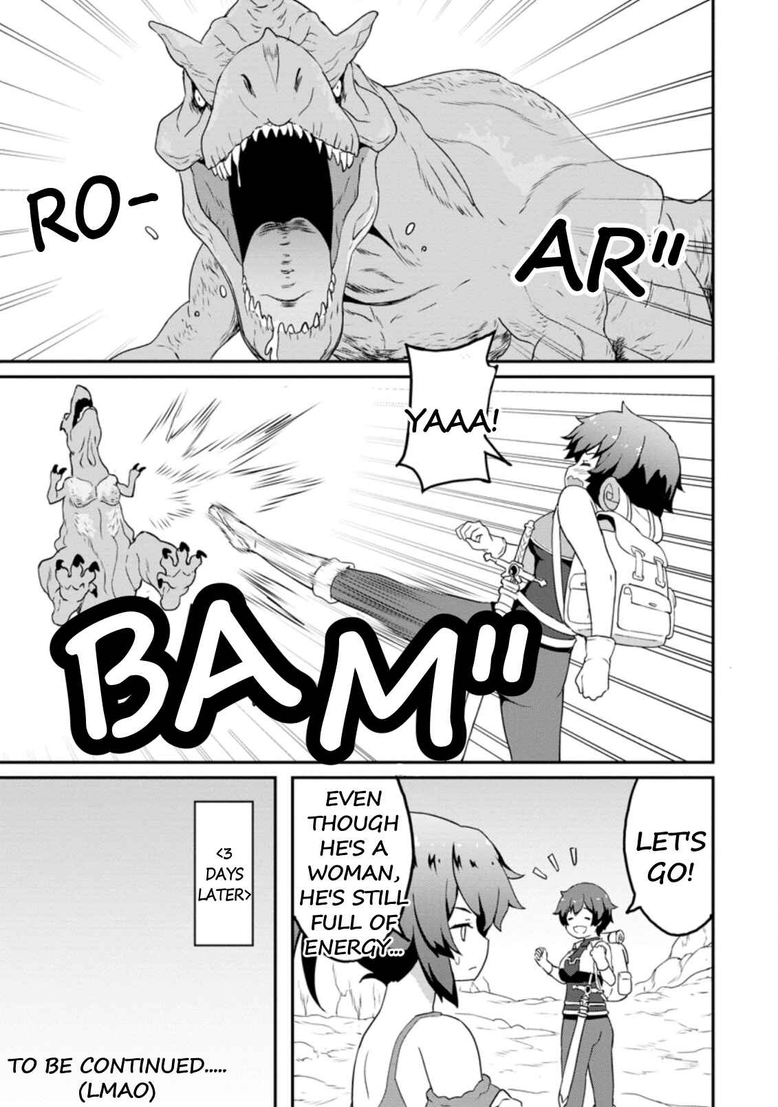 Page 10 Chapter 20.2 Taberu Dake de Level-Up! Damegami to Issho ni Isekai Musou