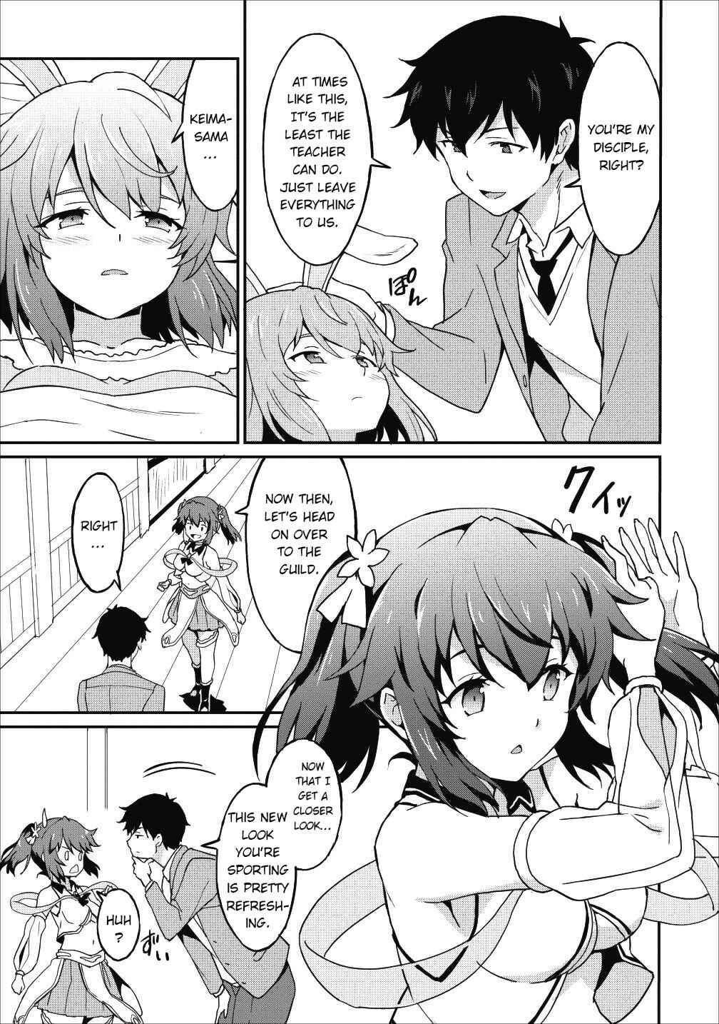 Page 8 Chapter 12 Taberu Dake de Level-Up! Damegami to Issho ni Isekai Musou