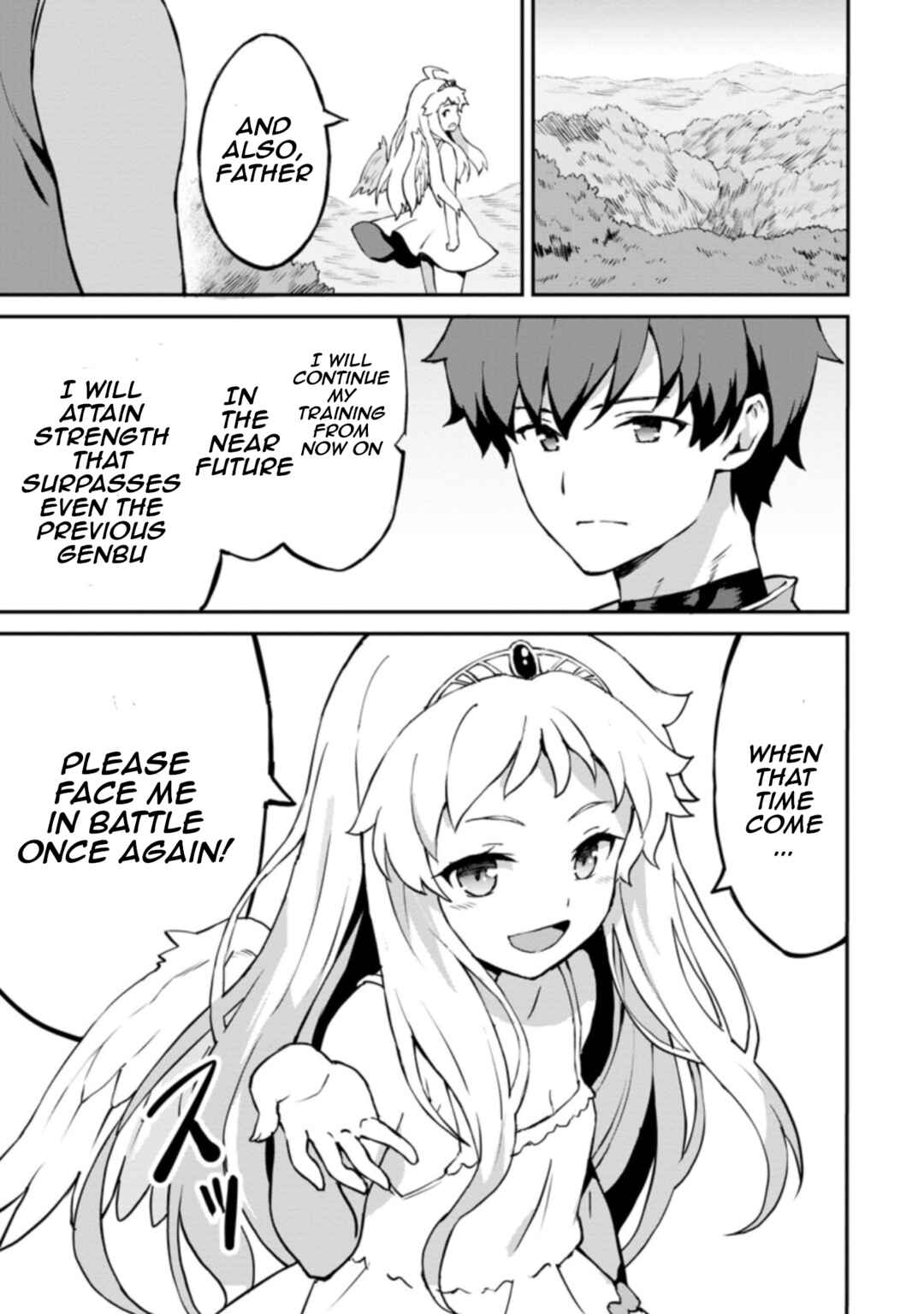 Page 10 Chapter 25 Taberu Dake de Level-Up! Damegami to Issho ni Isekai Musou