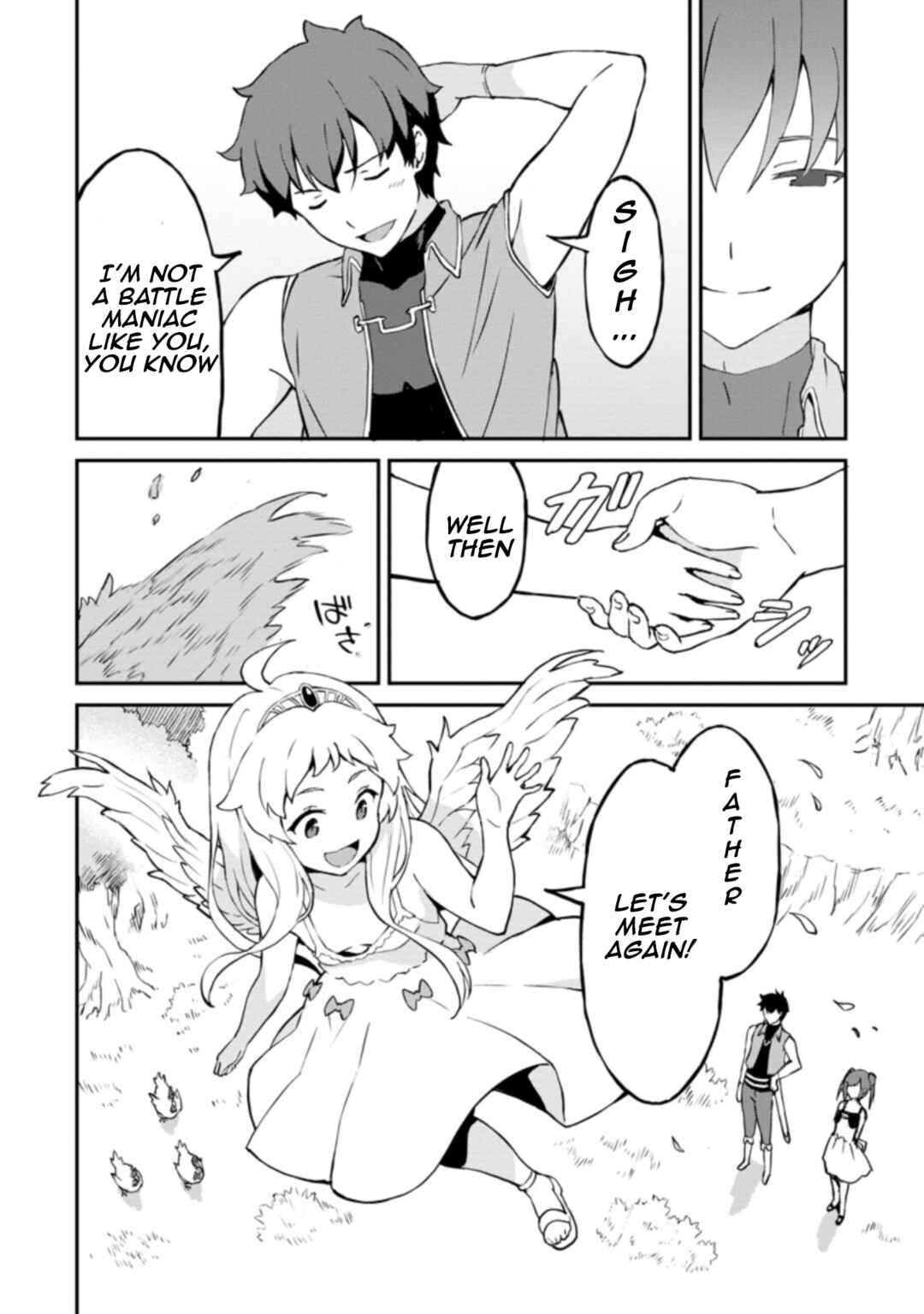 Page 11 Chapter 25 Taberu Dake de Level-Up! Damegami to Issho ni Isekai Musou