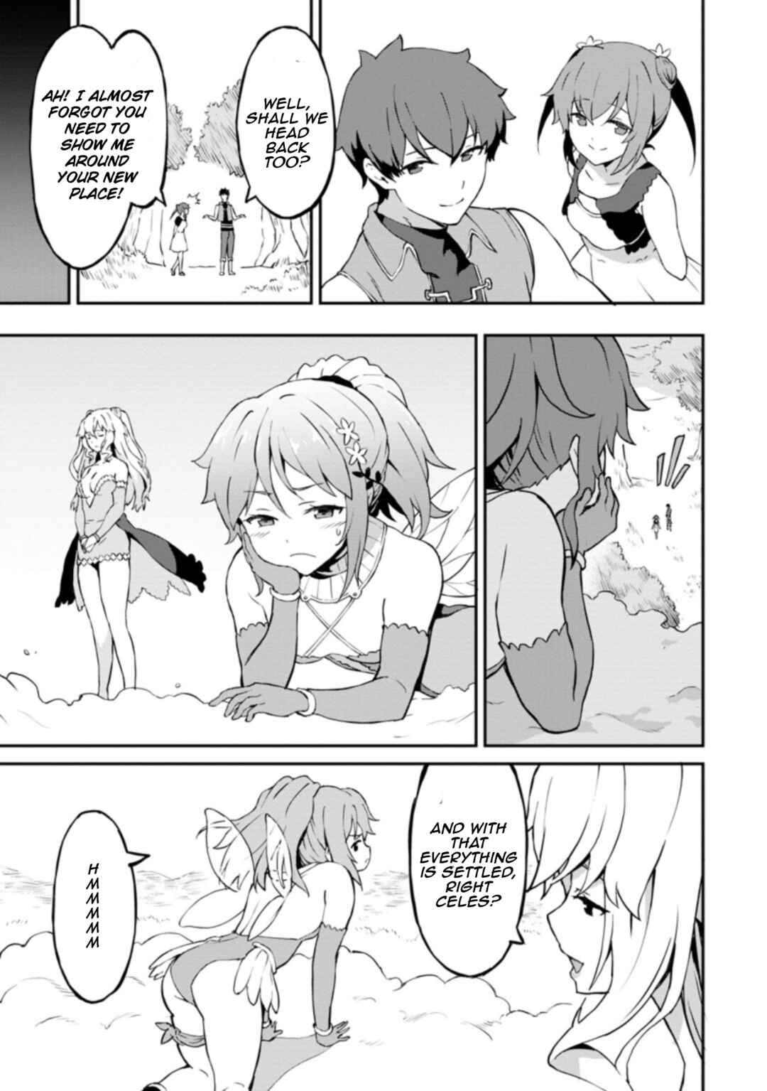 Page 12 Chapter 25 Taberu Dake de Level-Up! Damegami to Issho ni Isekai Musou