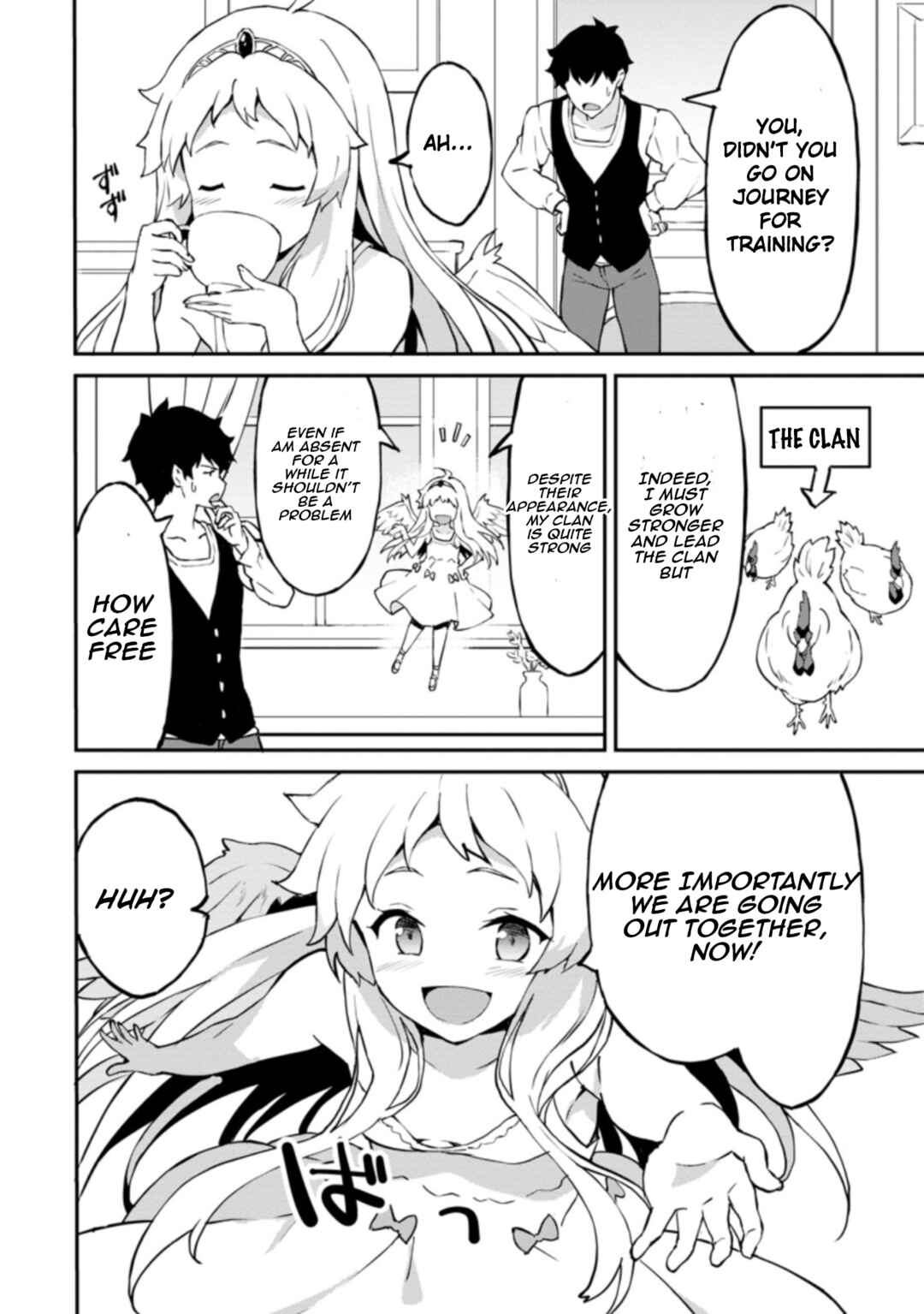 Page 27 Chapter 25 Taberu Dake de Level-Up! Damegami to Issho ni Isekai Musou