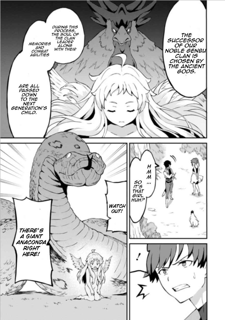 Page 4 Chapter 25 Taberu Dake de Level-Up! Damegami to Issho ni Isekai Musou