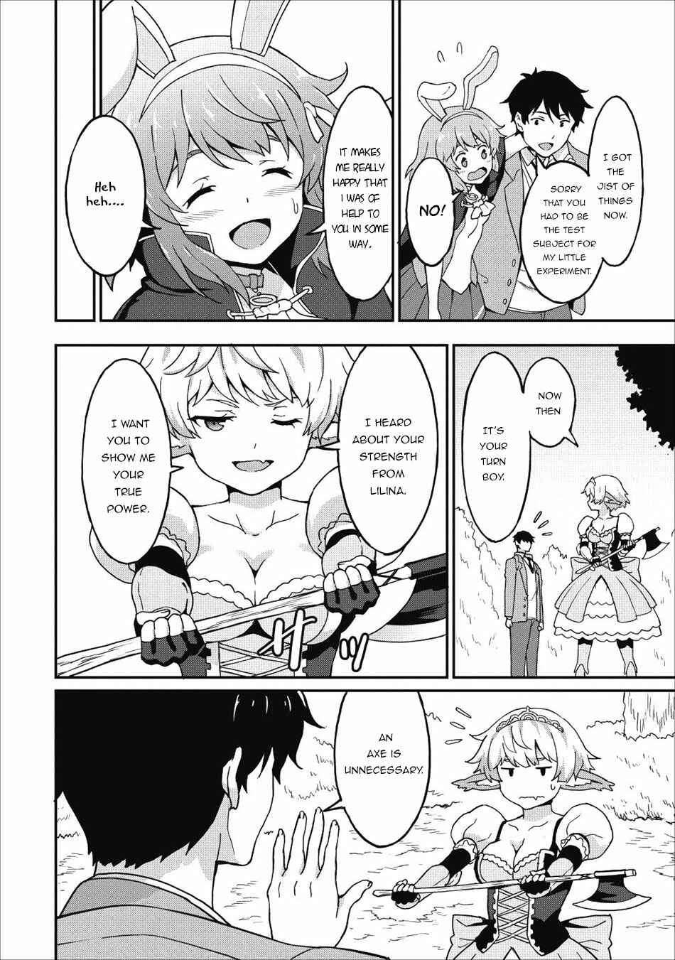 Page 11 Chapter 10 Taberu Dake de Level-Up! Damegami to Issho ni Isekai Musou
