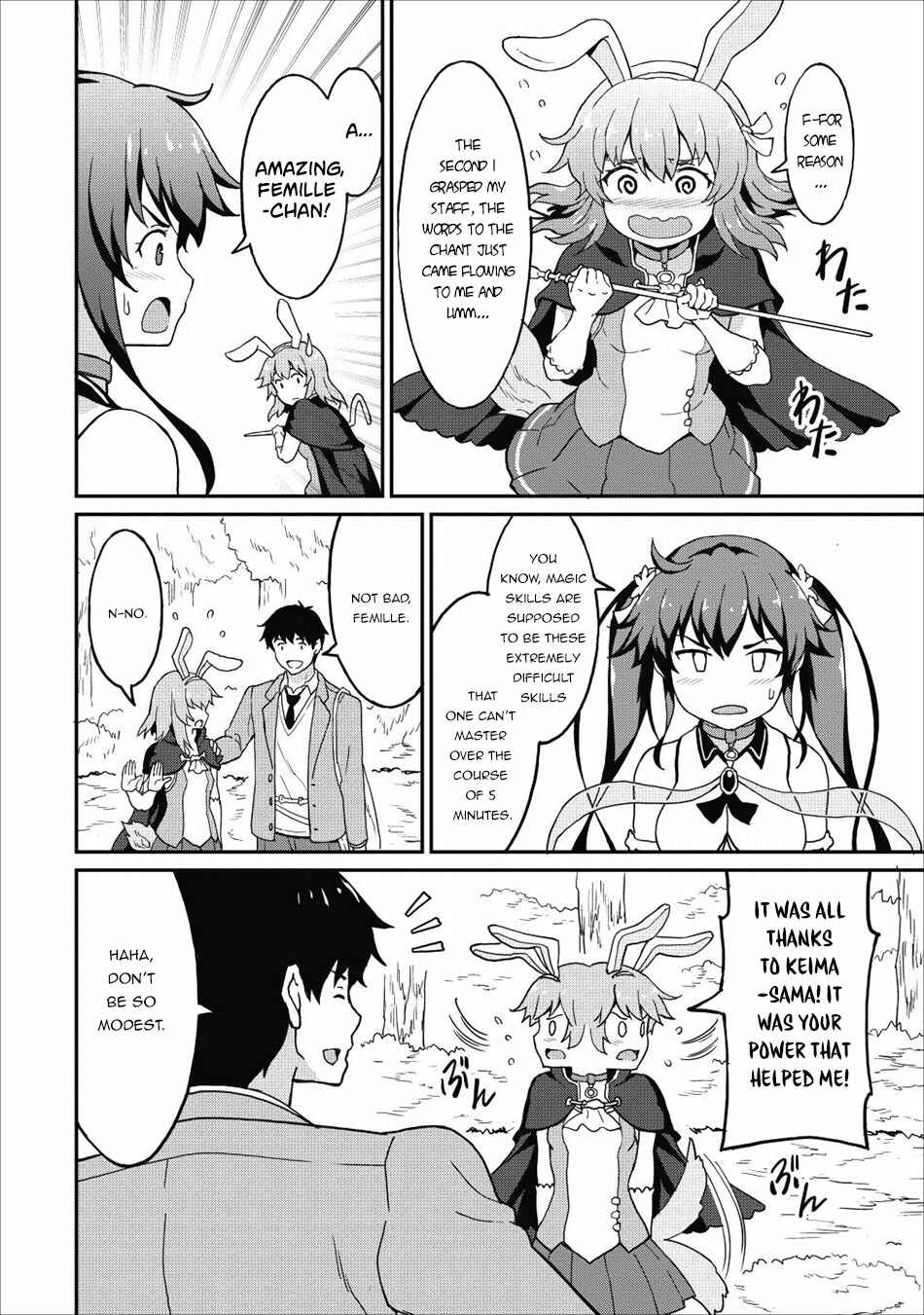 Page 25 Chapter 10 Taberu Dake de Level-Up! Damegami to Issho ni Isekai Musou