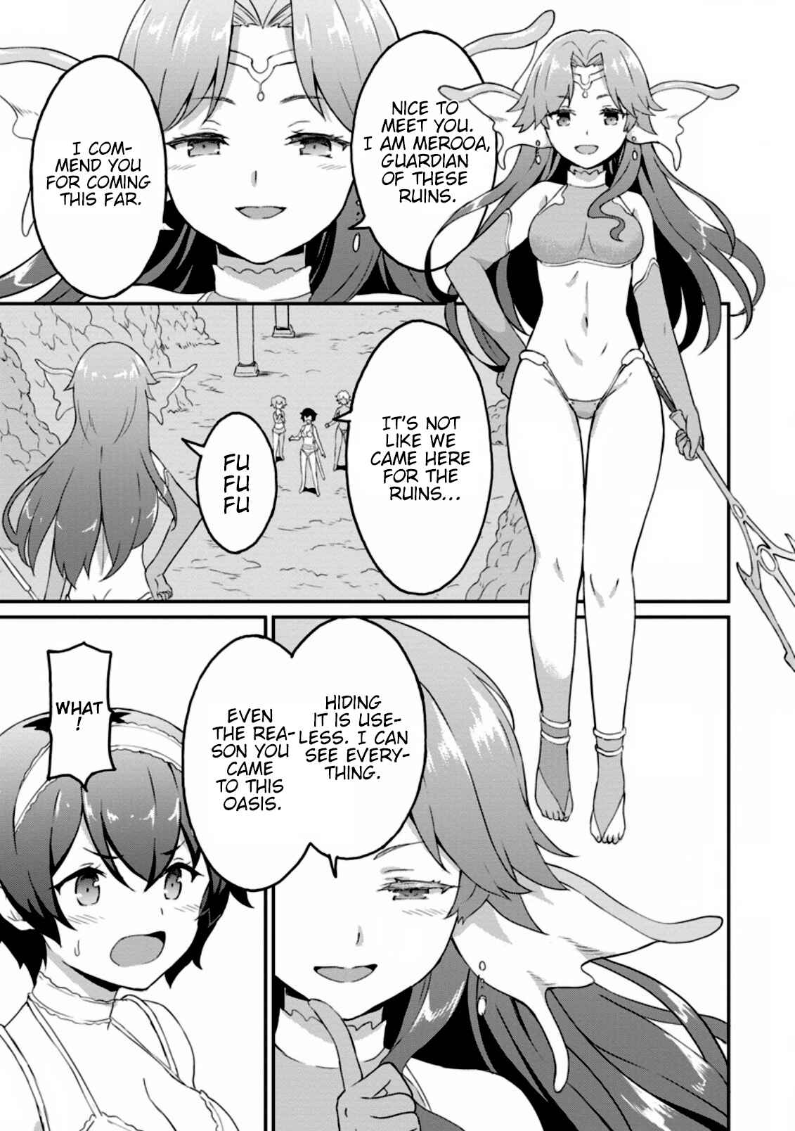 Page 10 Chapter 21.2 Taberu Dake de Level-Up! Damegami to Issho ni Isekai Musou