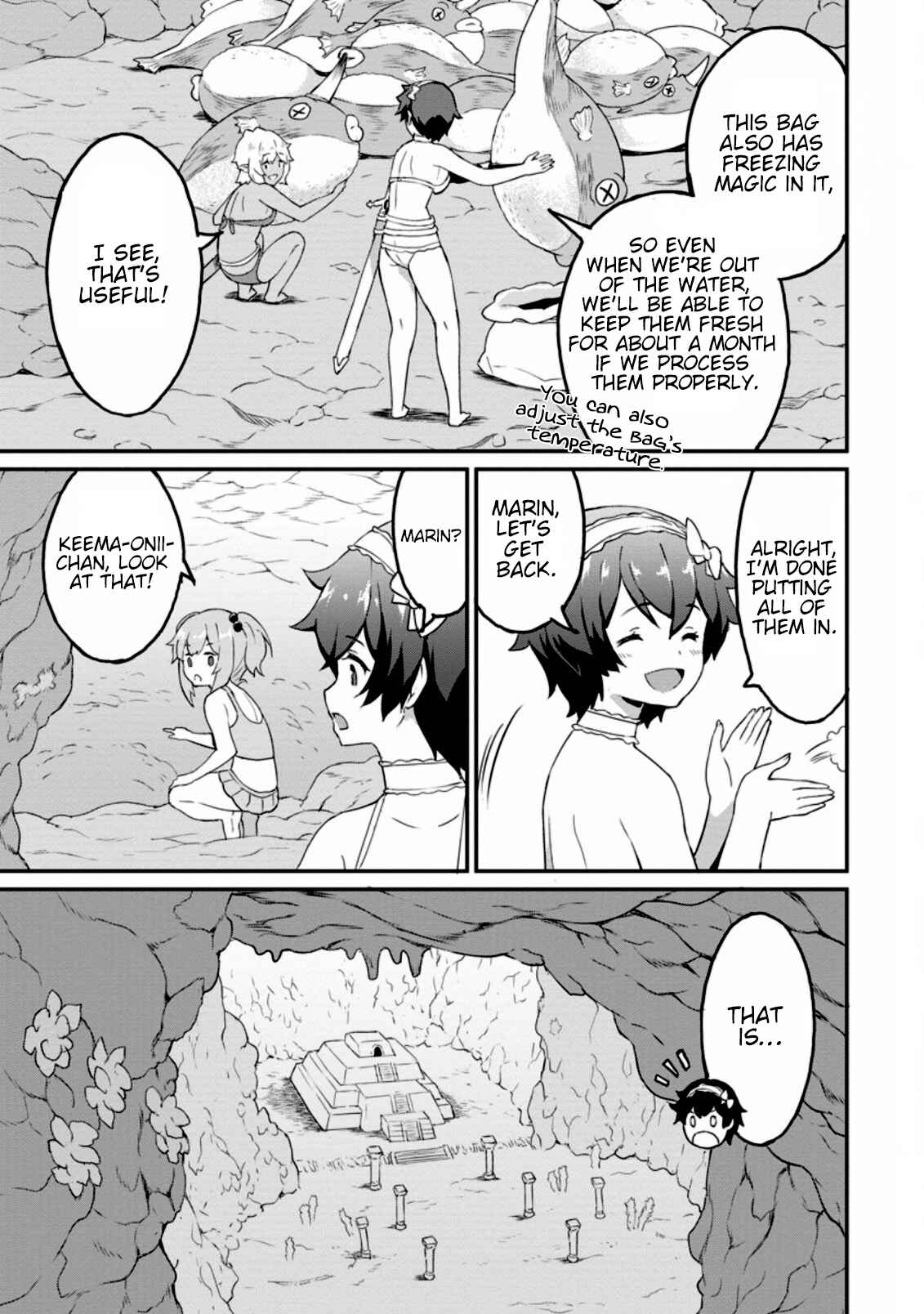 Page 8 Chapter 21.2 Taberu Dake de Level-Up! Damegami to Issho ni Isekai Musou