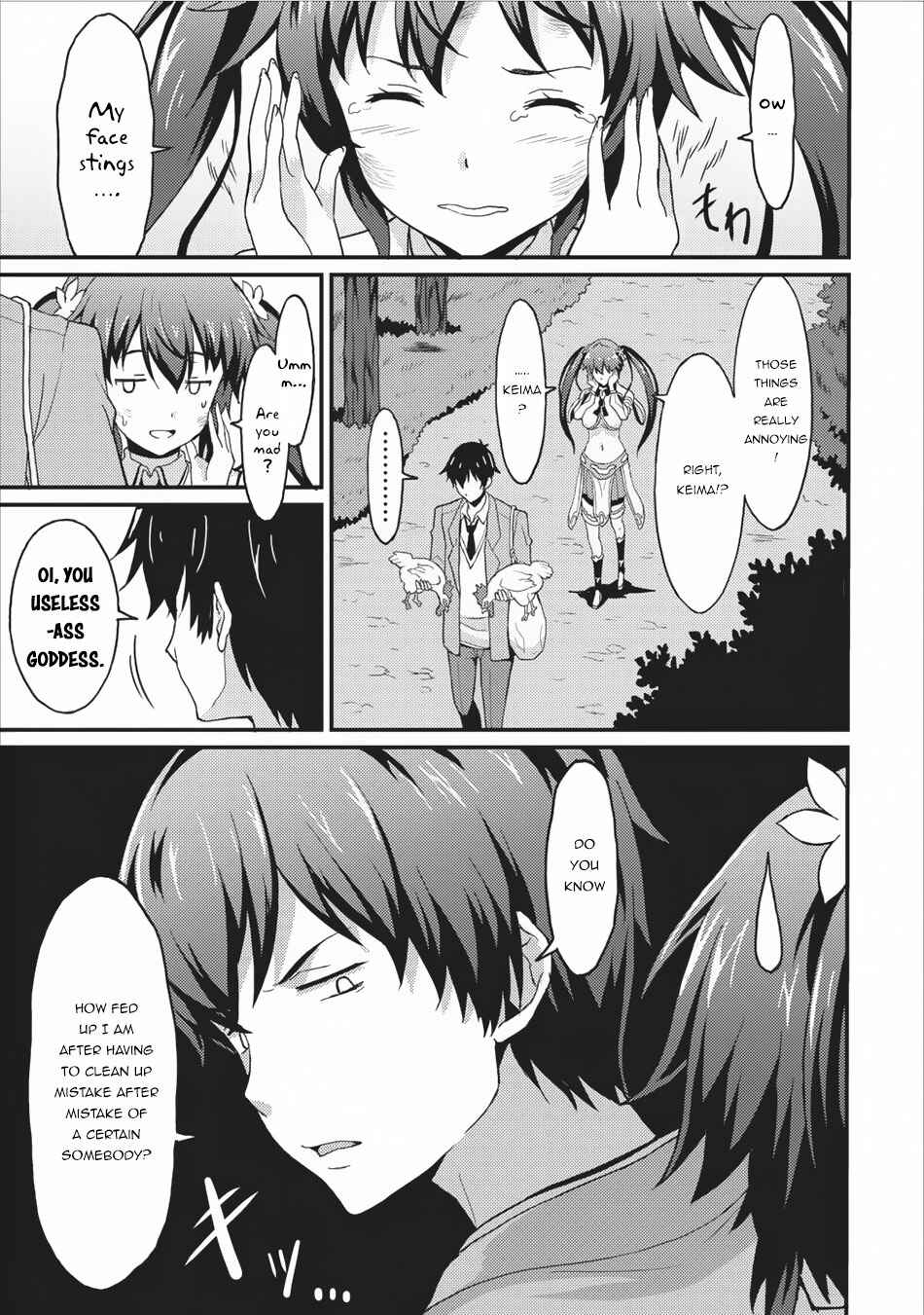 Page 10 Chapter 2 Taberu Dake de Level-Up! Damegami to Issho ni Isekai Musou