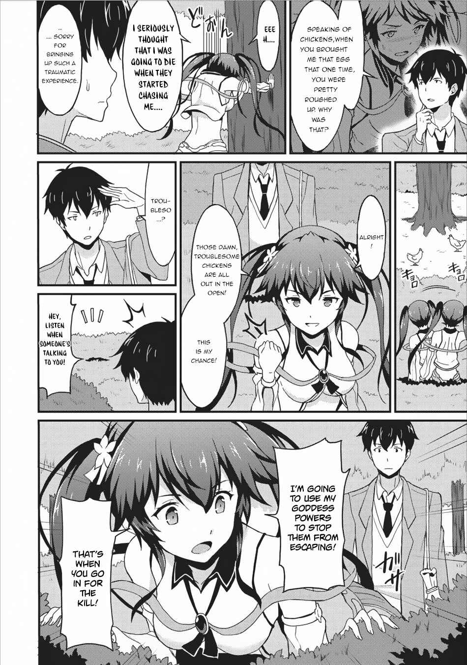 Page 3 Chapter 2 Taberu Dake de Level-Up! Damegami to Issho ni Isekai Musou
