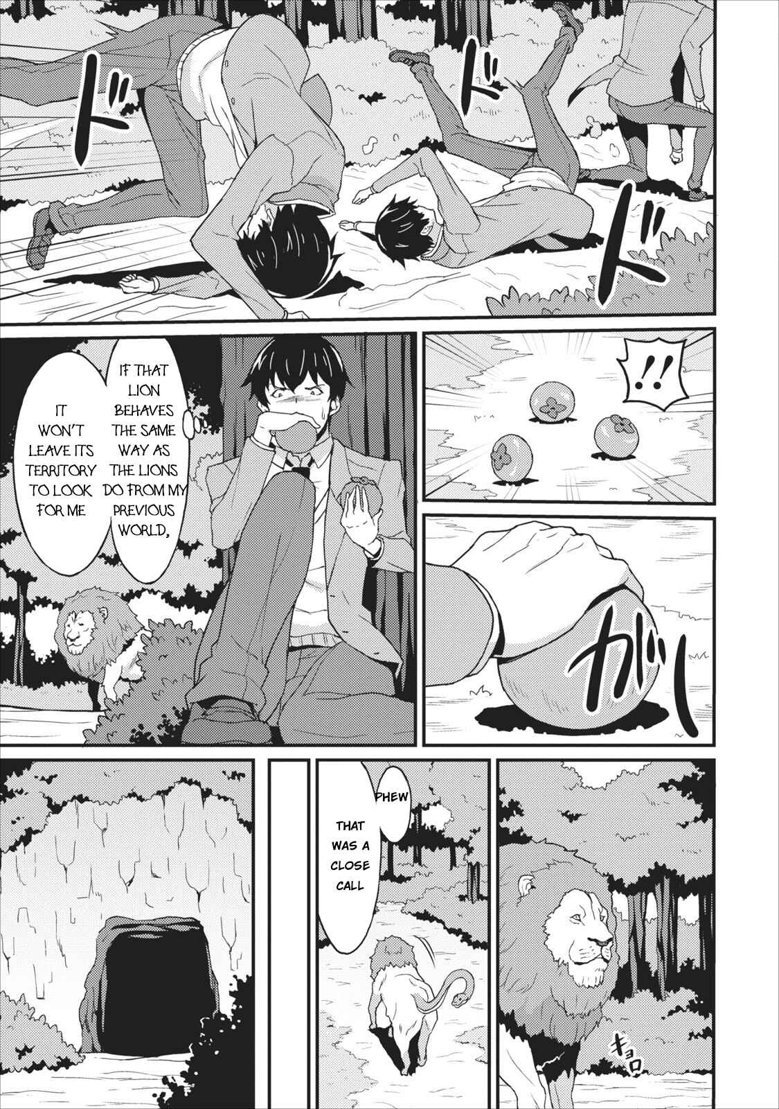 Page 18 Chapter 1 Taberu Dake de Level-Up! Damegami to Issho ni Isekai Musou