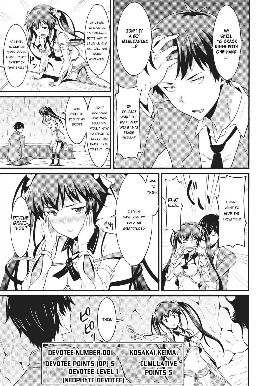 Page 24 Chapter 1 Taberu Dake de Level-Up! Damegami to Issho ni Isekai Musou