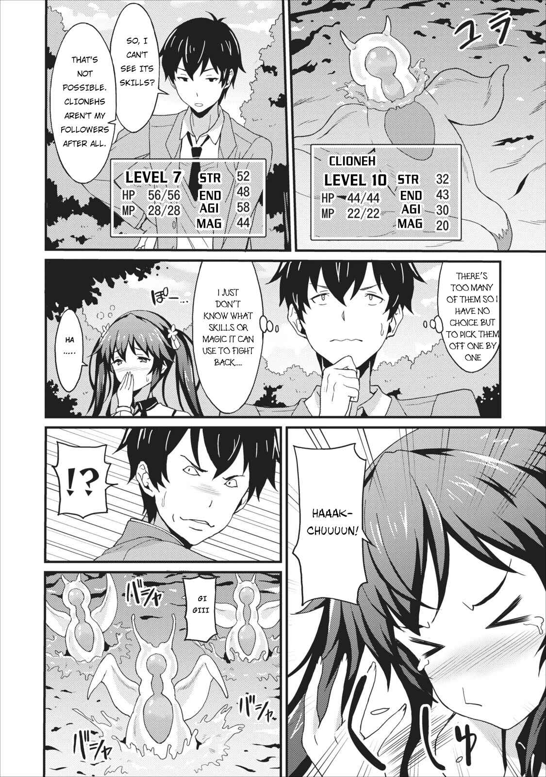 Page 29 Chapter 1 Taberu Dake de Level-Up! Damegami to Issho ni Isekai Musou