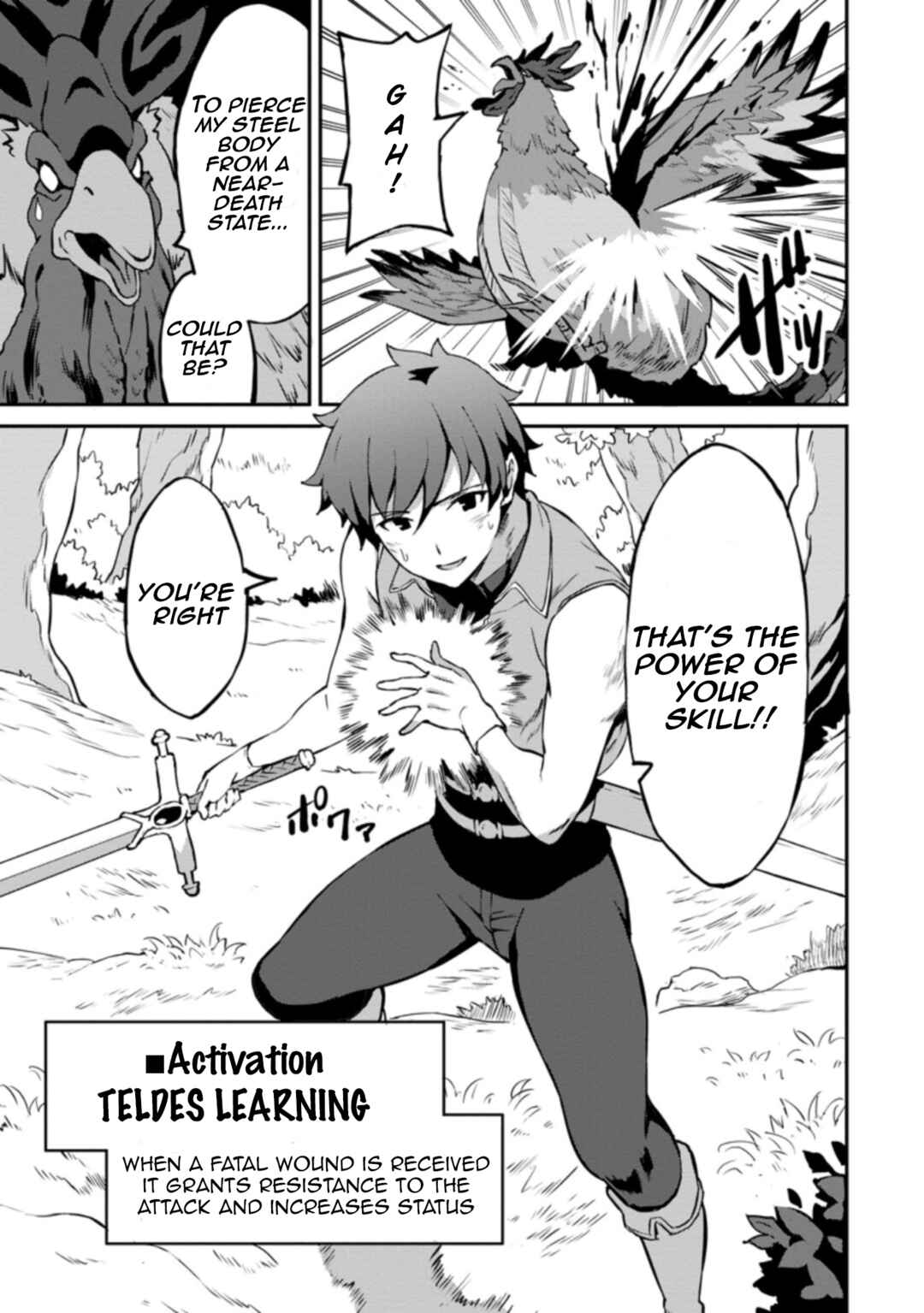 Page 3 Chapter 24.1 Taberu Dake de Level-Up! Damegami to Issho ni Isekai Musou