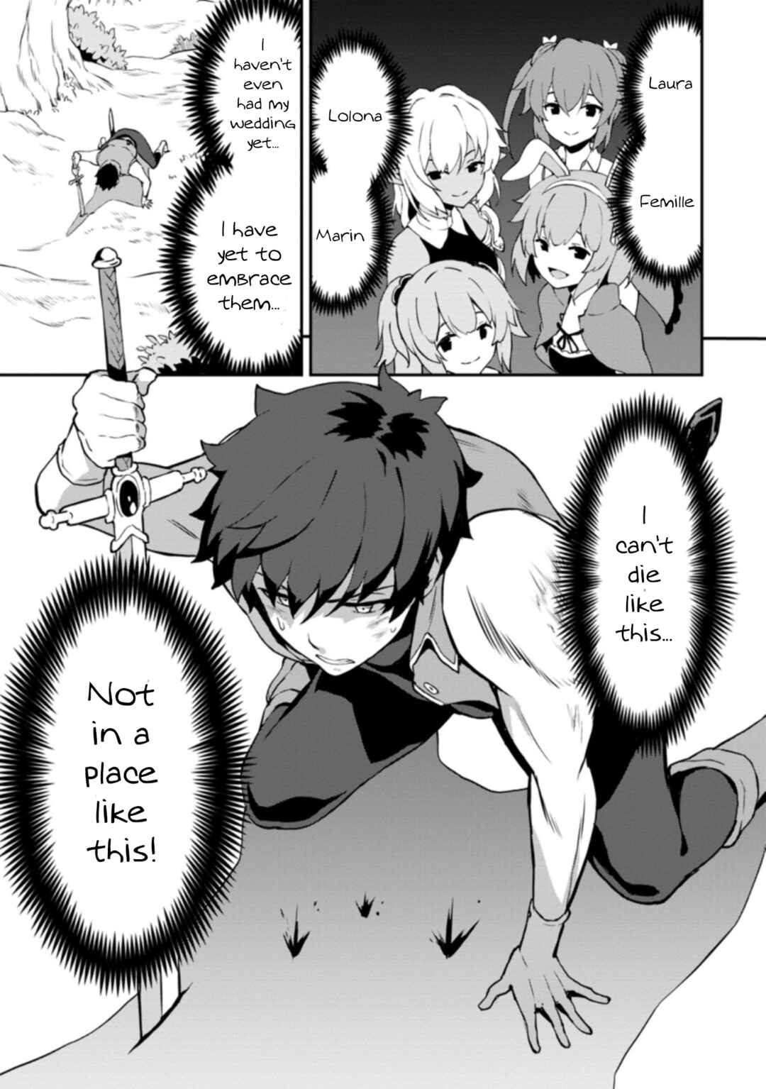 Page 9 Chapter 24.1 Taberu Dake de Level-Up! Damegami to Issho ni Isekai Musou
